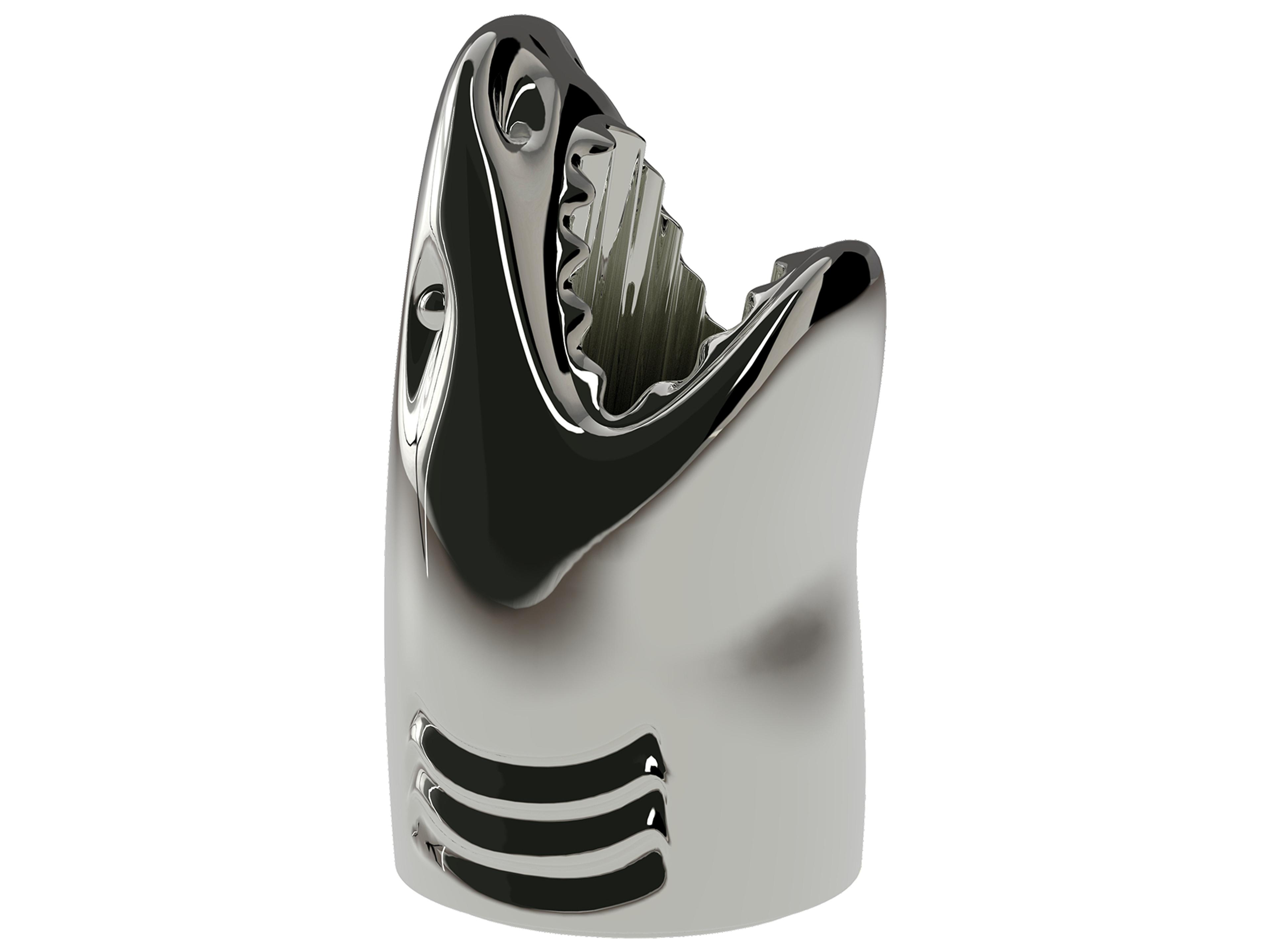 Qeeboo Killer Silver Umbrella Stand