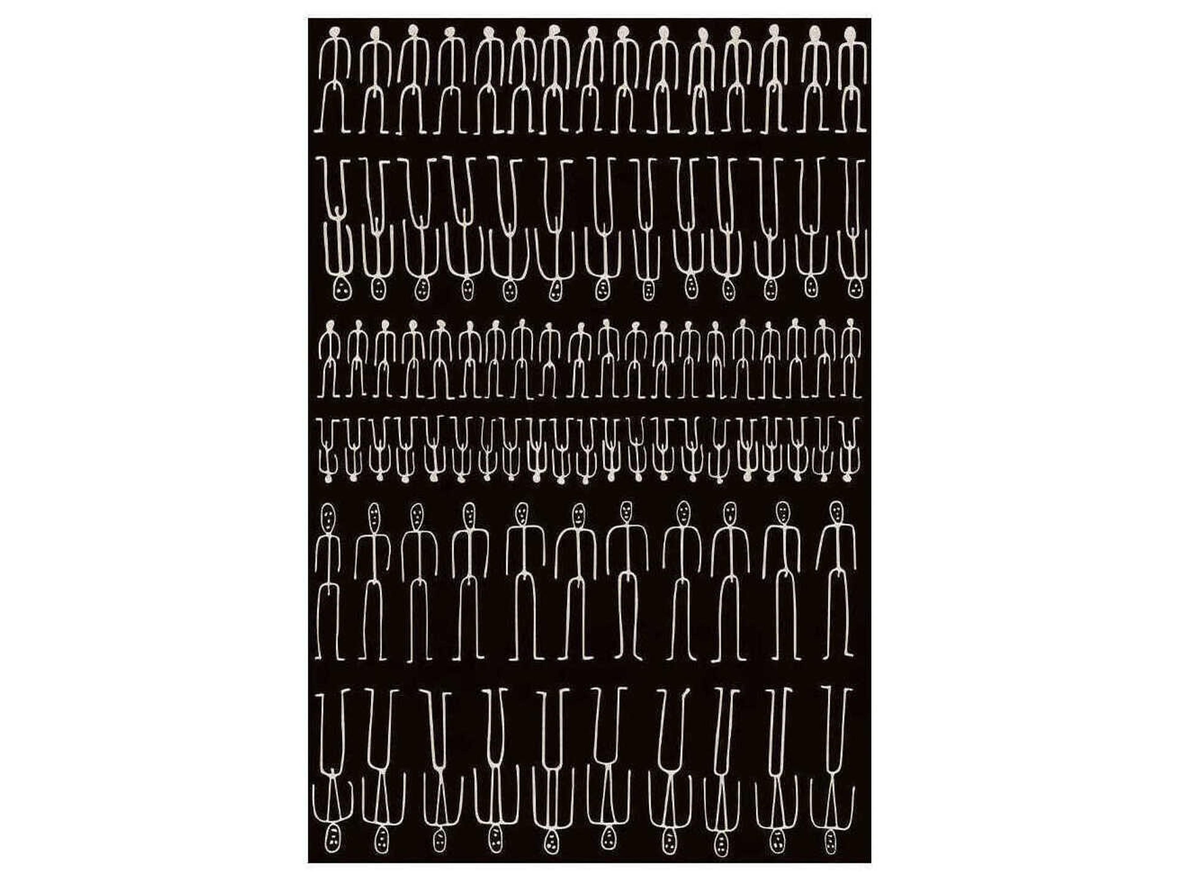 Genetic Tales Parade Graphic Area Rug