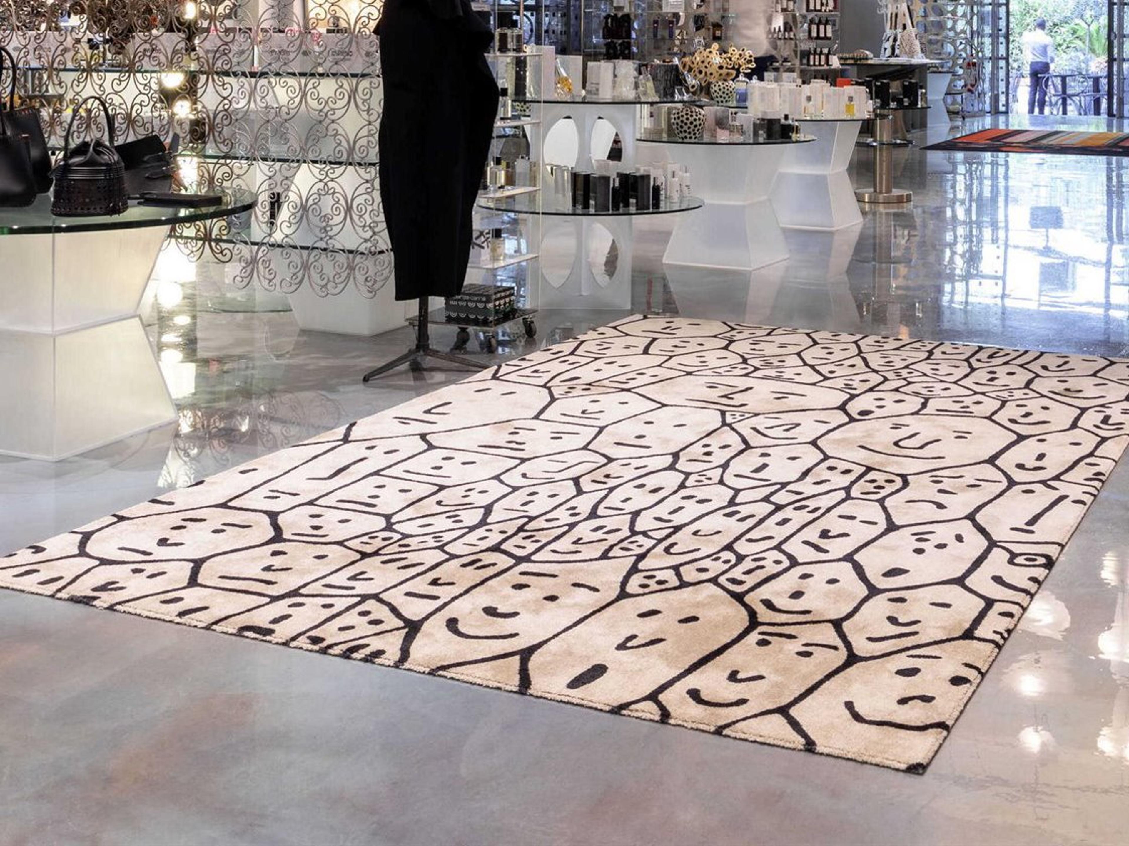 Qeeboo Genetic Tales People Graphic Area Rug