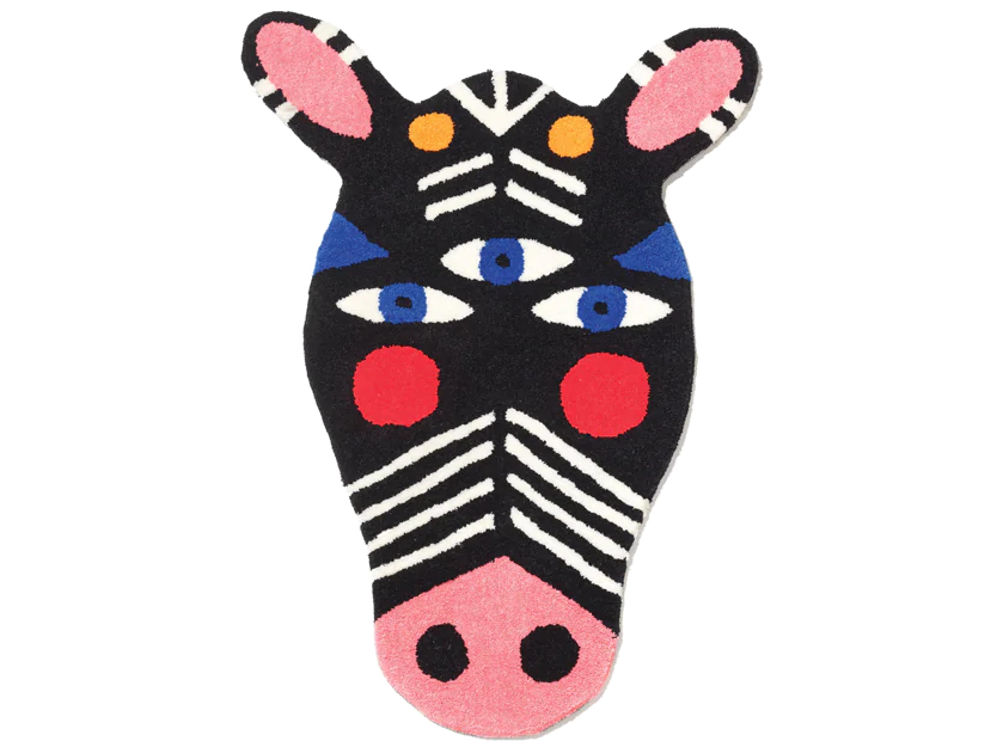 Oggian Zibra Graphic Area Rug