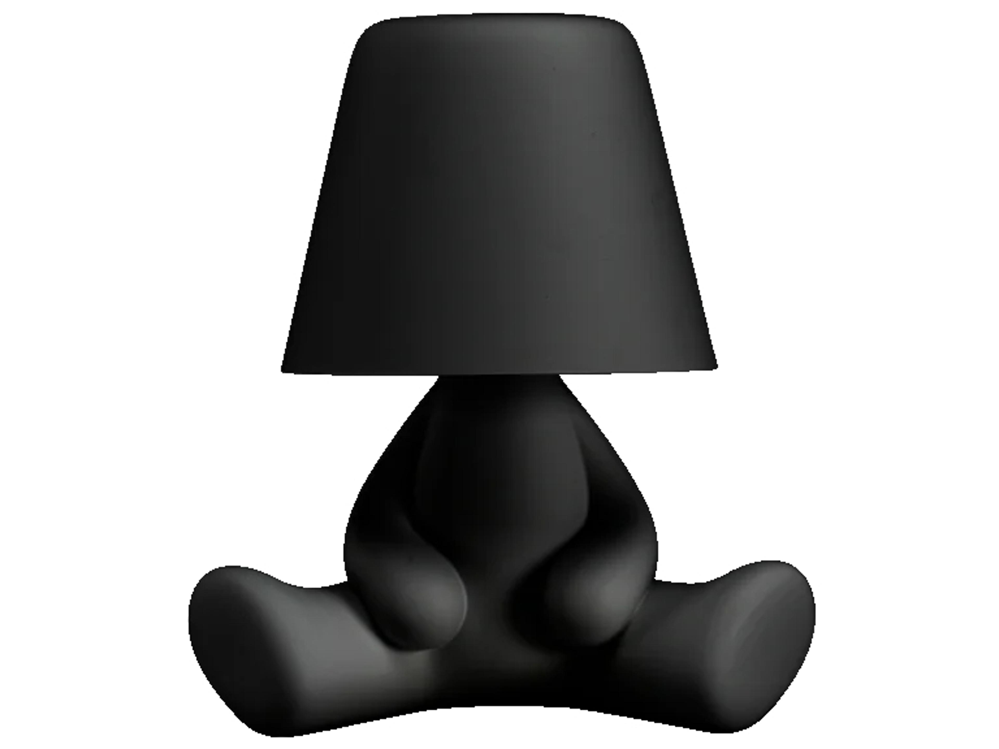 Qeeboo Sweet Brothers Black Table Lamp (Set of 5)
