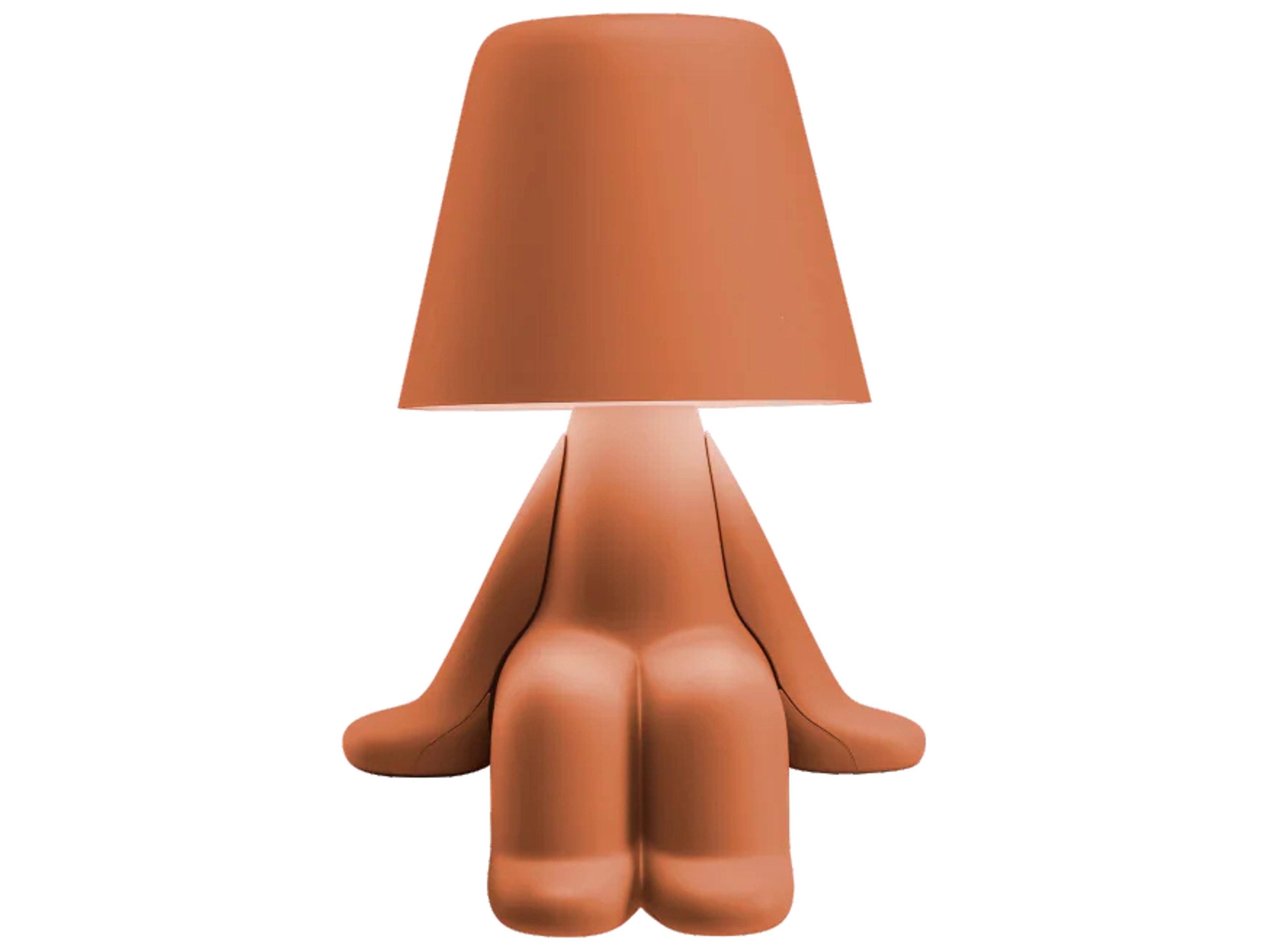 Sweet Brothers Terracotta Orange Table Lamp