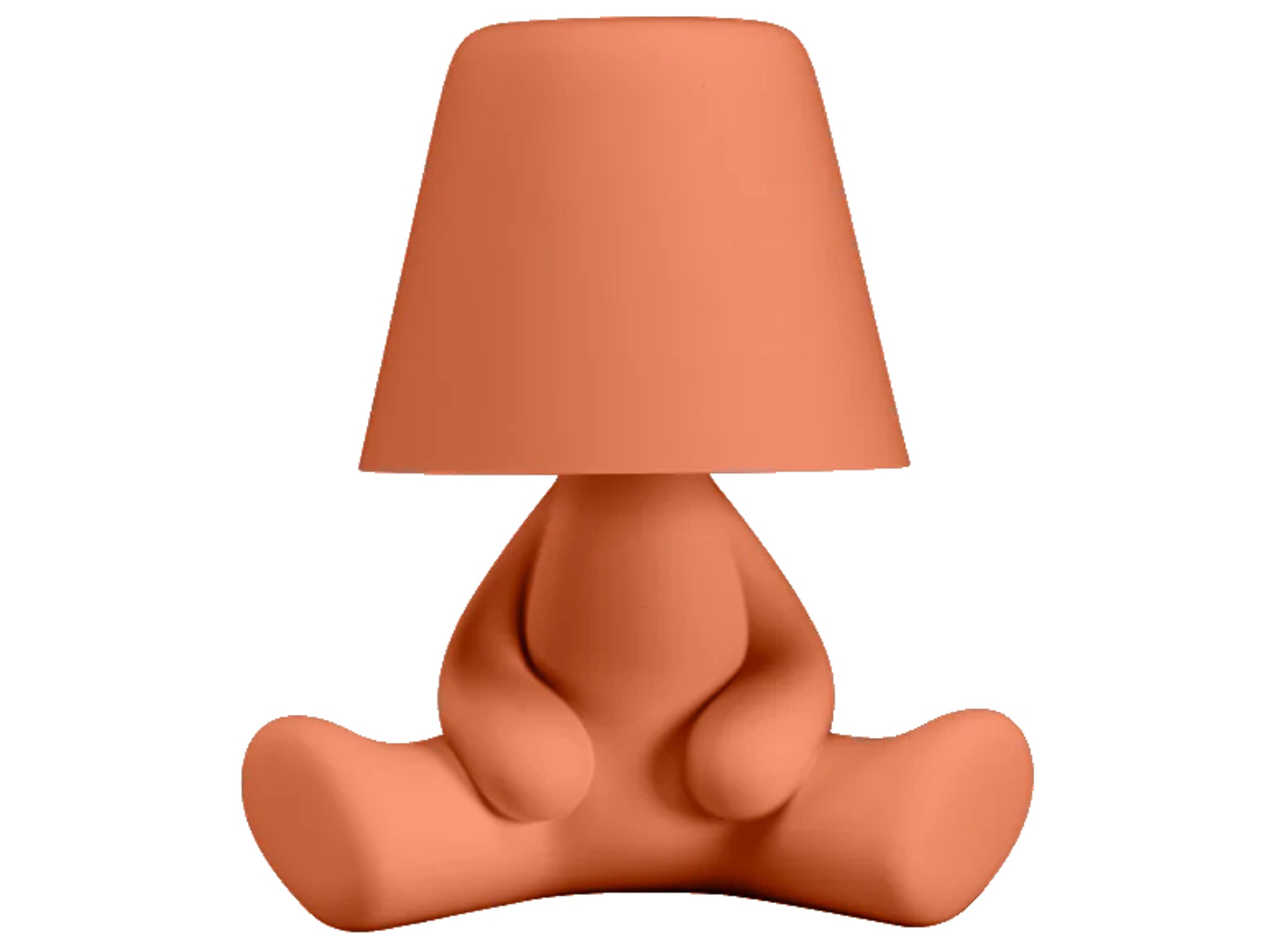 Qeeboo Sweet Brothers Terracotta Orange Table Lamp (Set of 5)