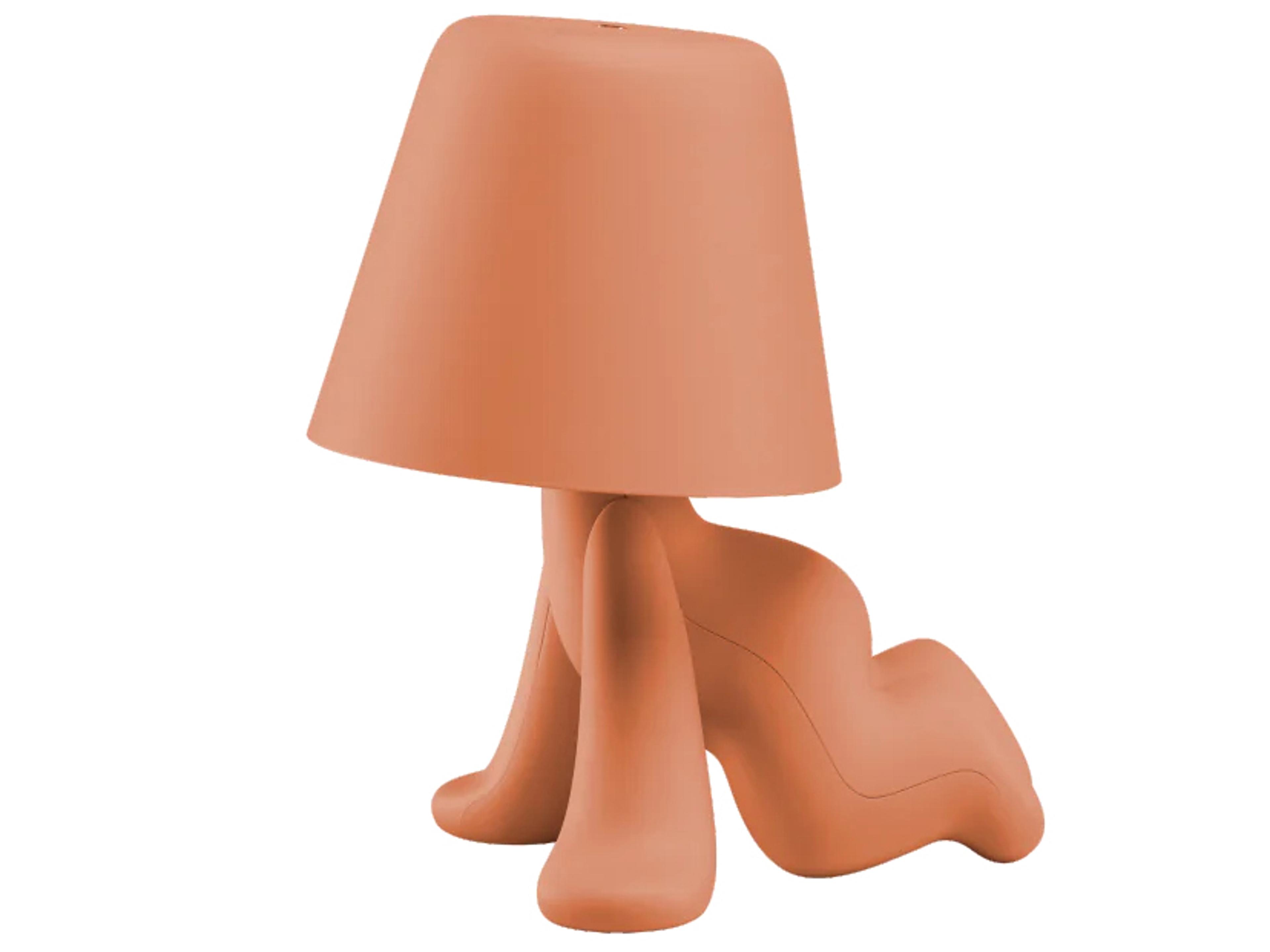 Qeeboo Sweet Brothers Terracotta Orange Table Lamp (Set of 5)