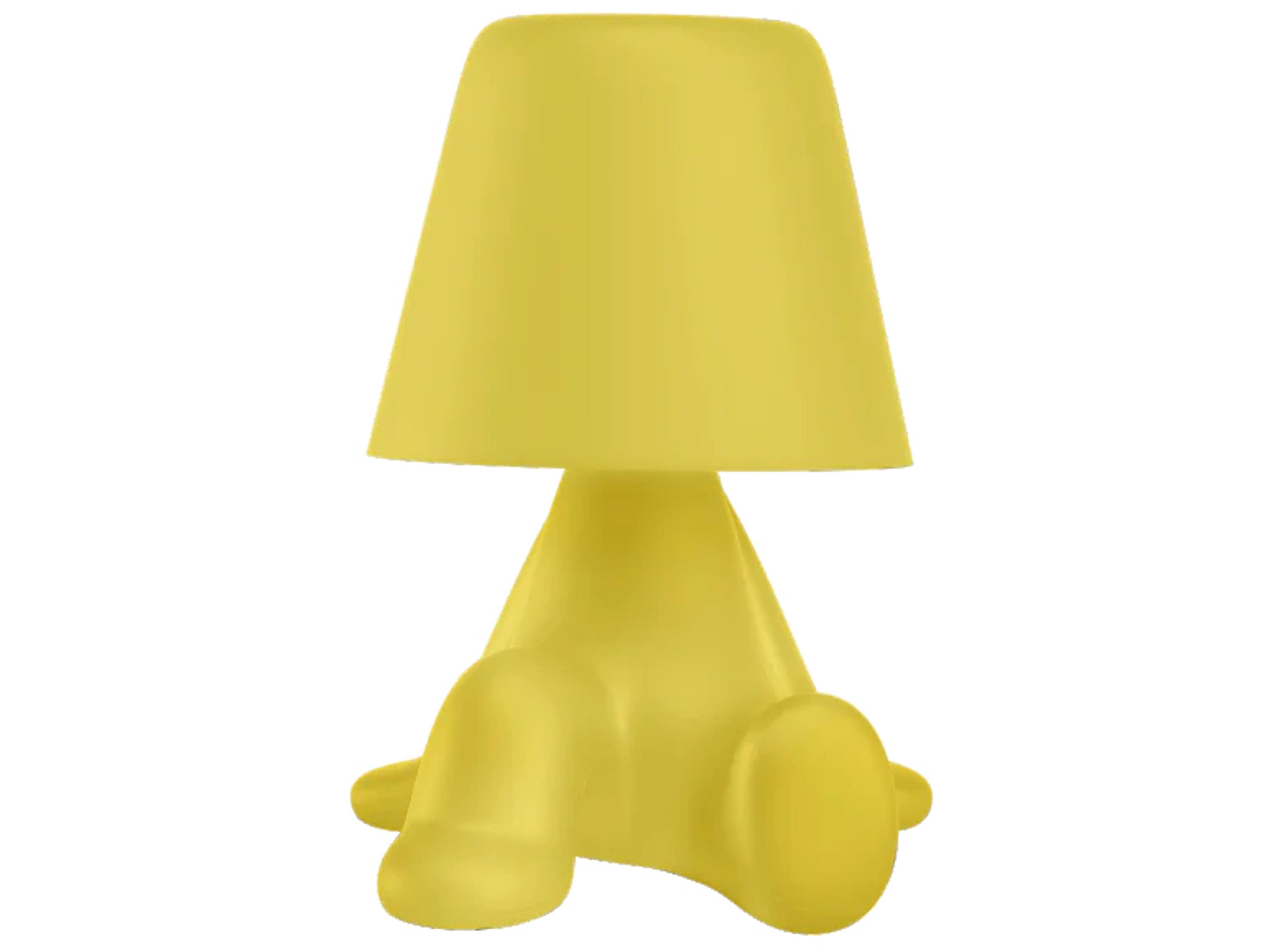 Qeeboo Sweet Brothers Yellow Table Lamp (Set of 5)