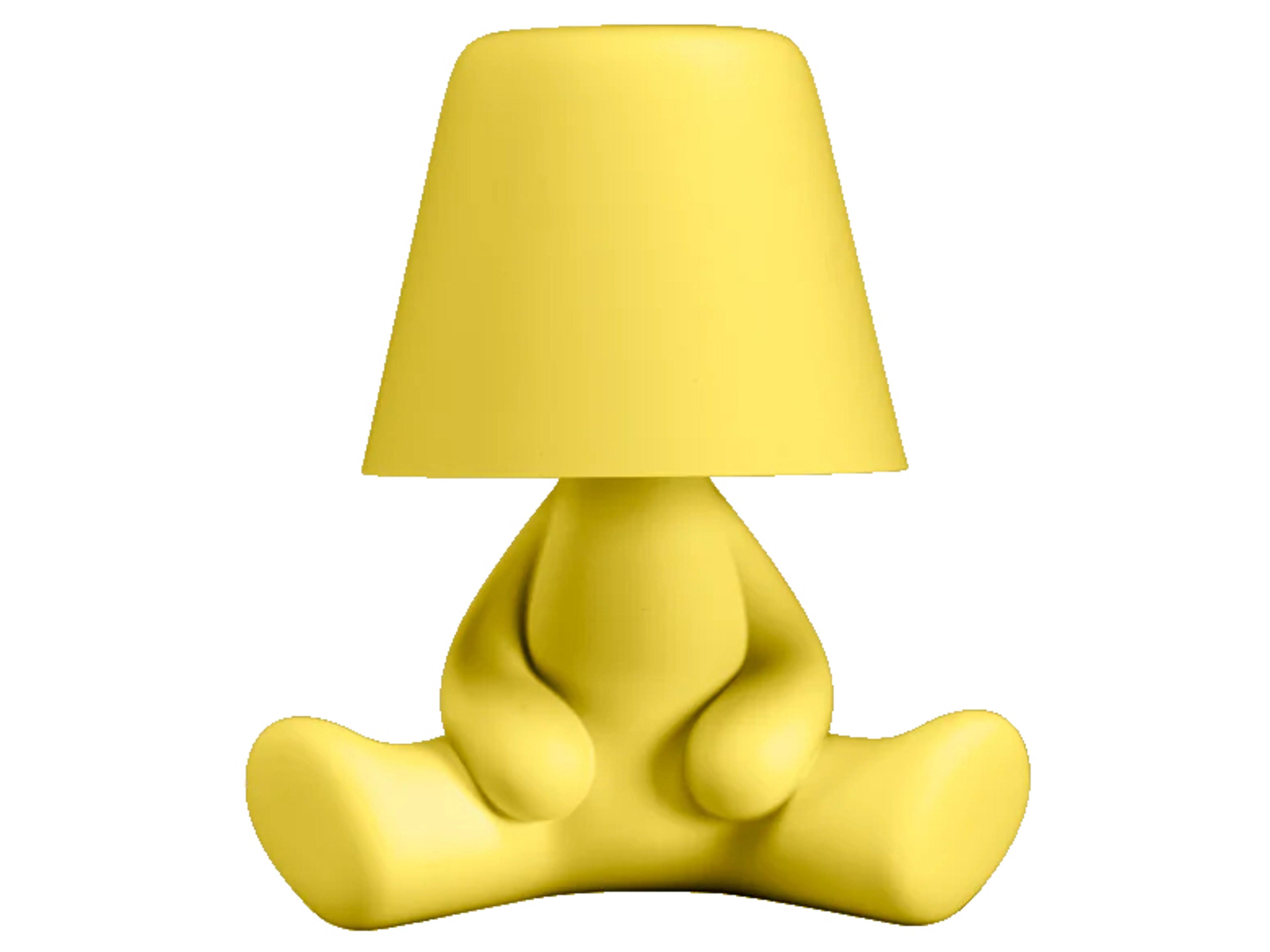 Qeeboo Sweet Brothers Yellow Table Lamp (Set of 5)