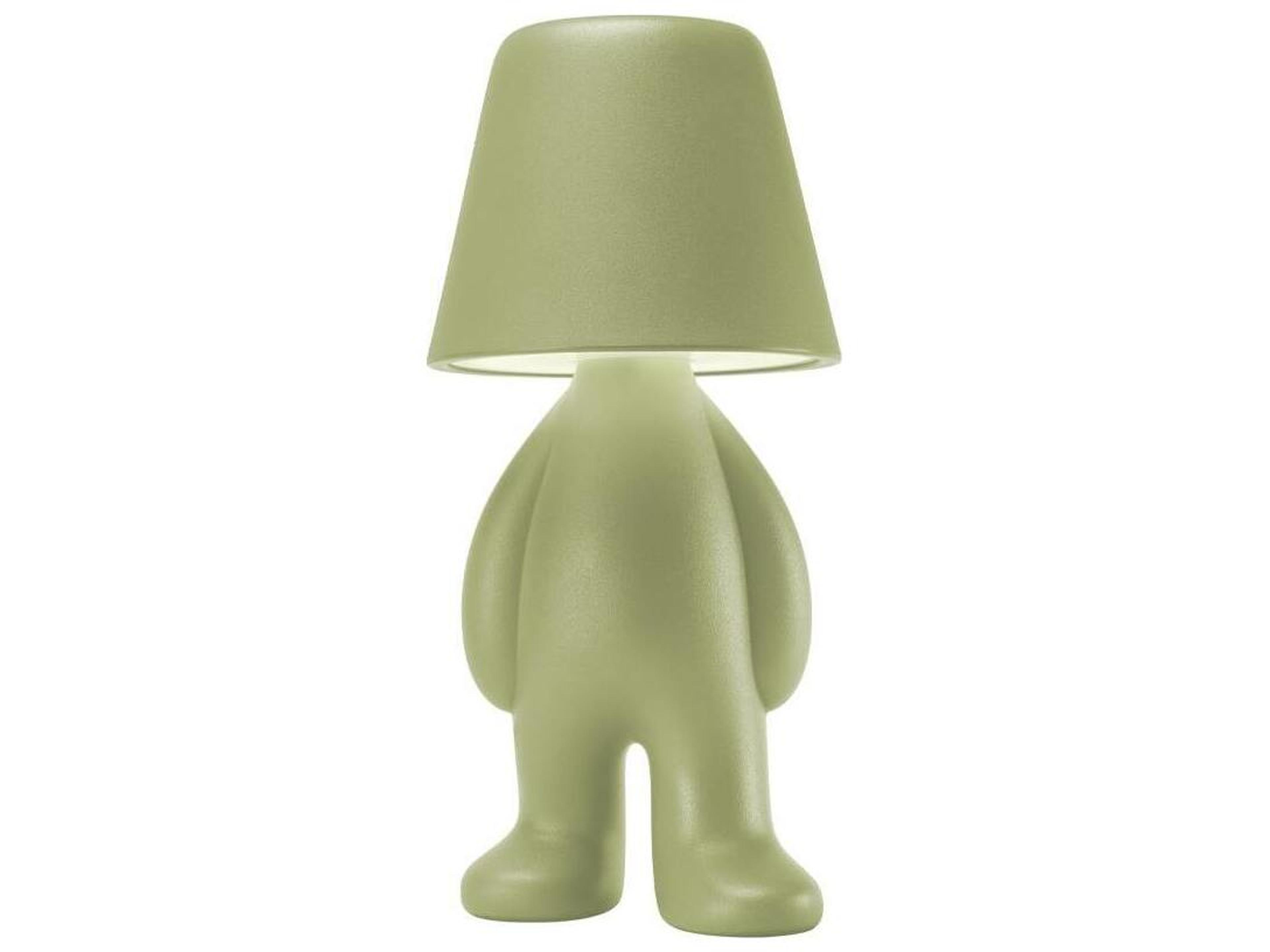 Qeeboo Bigger Brother Green Khaki Table Lamp