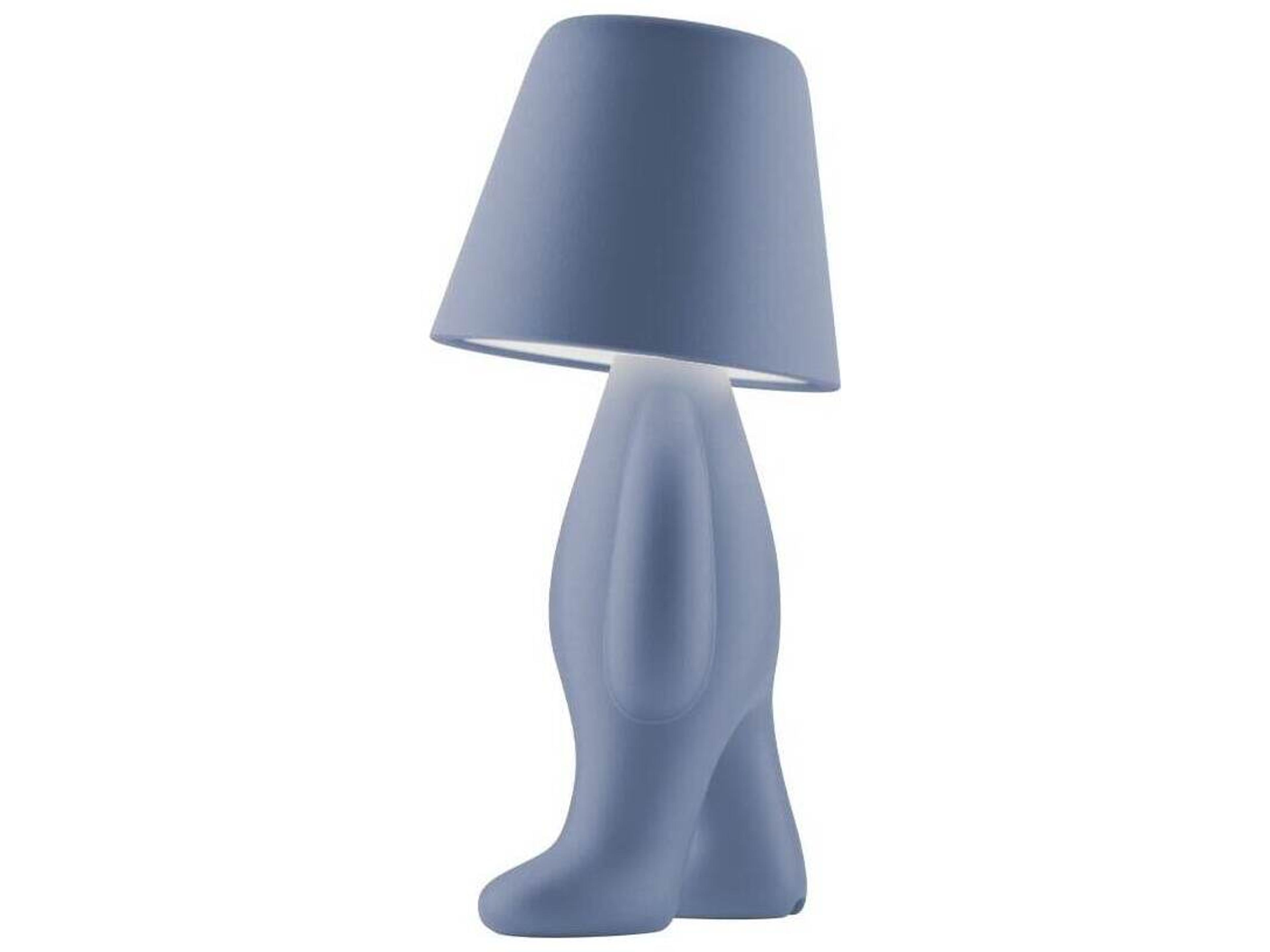 Qeeboo Bigger Brother Light Blue Table Lamp