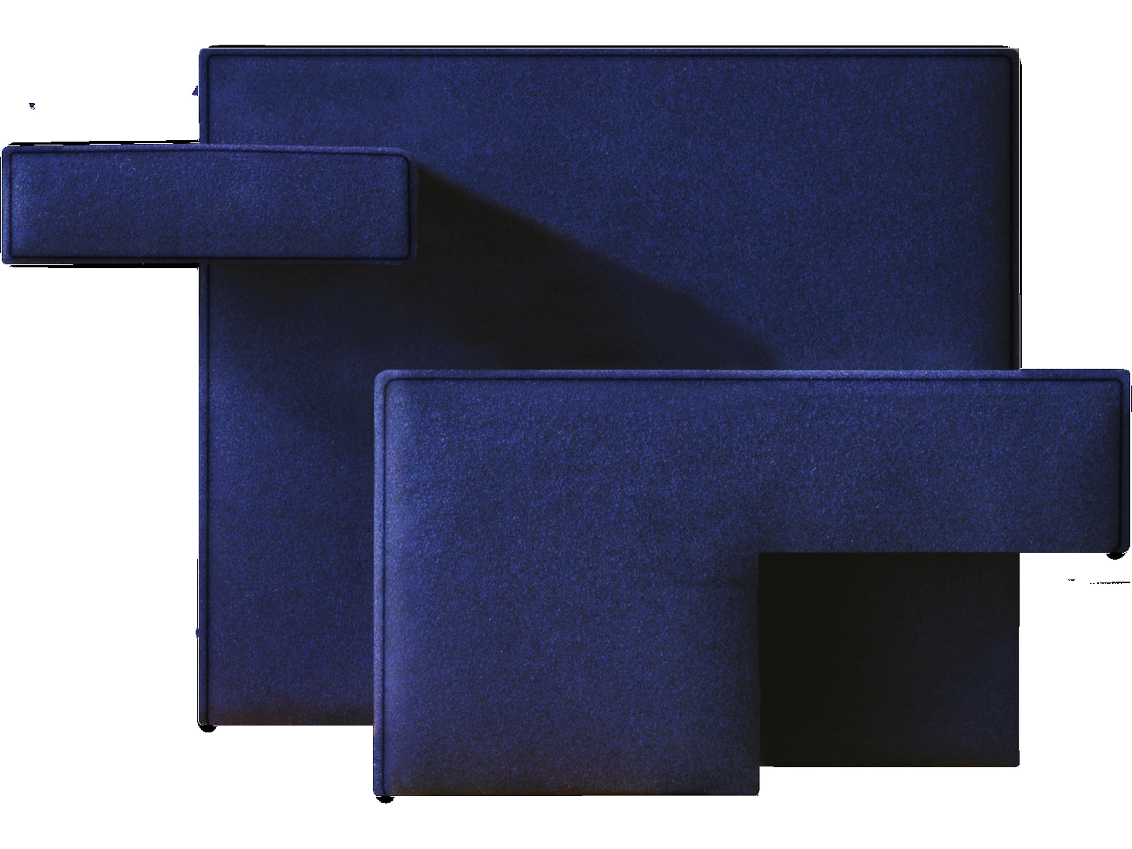 Primitive Blue Accent Chair