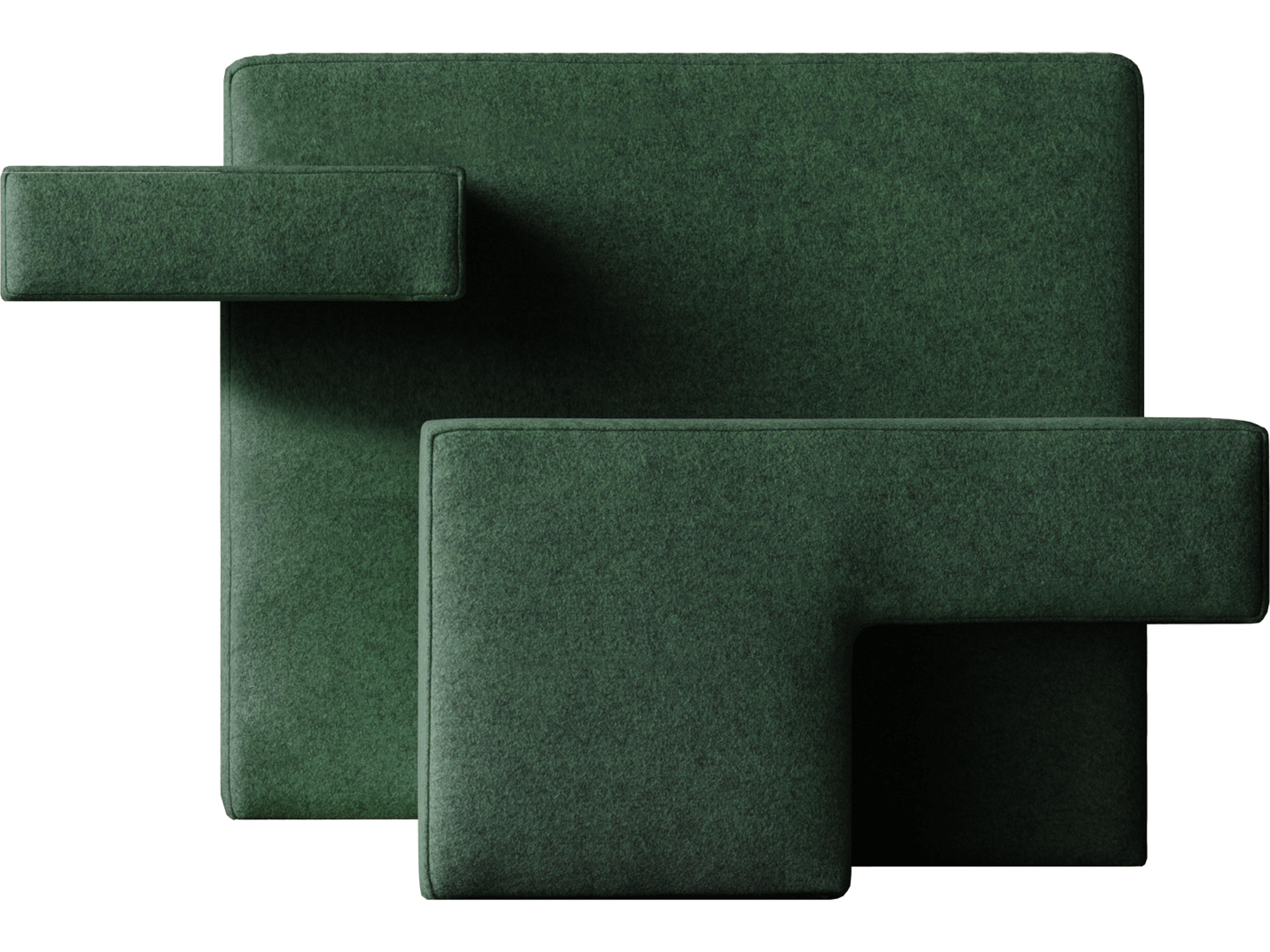 Primitive Green Accent Chair