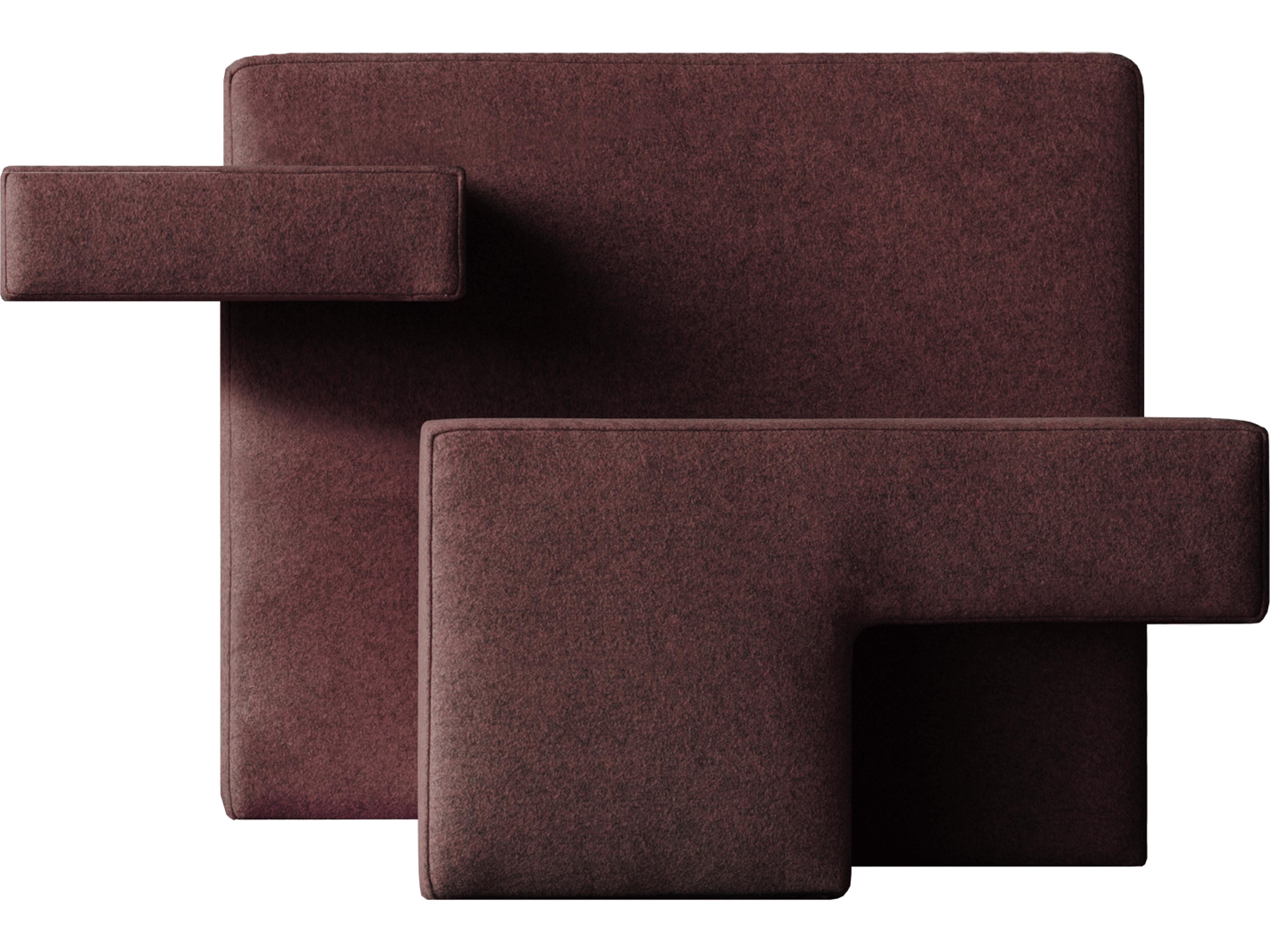 Primitive Red Accent Chair