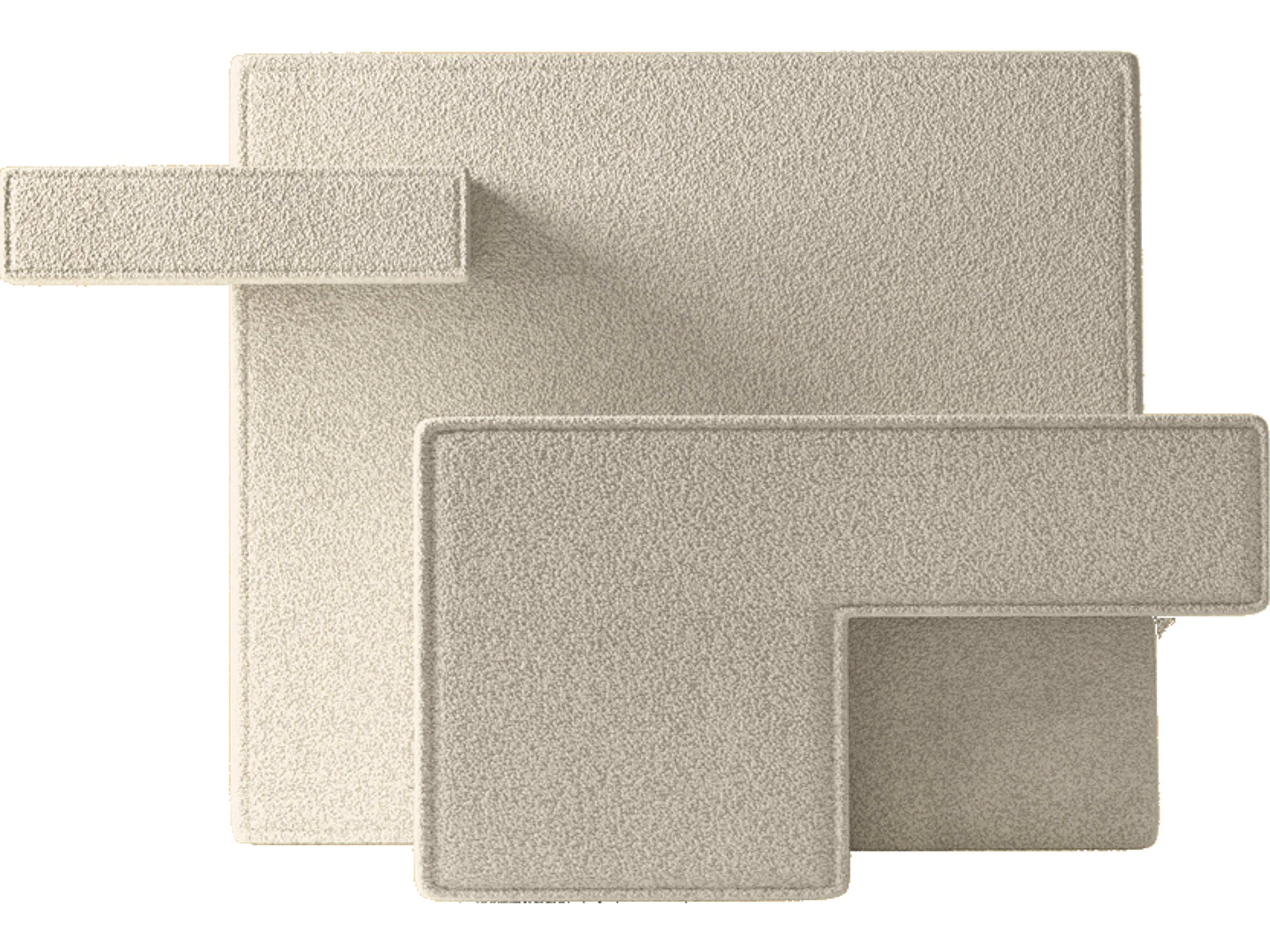 Primitive Beige Boucle Accent Chair