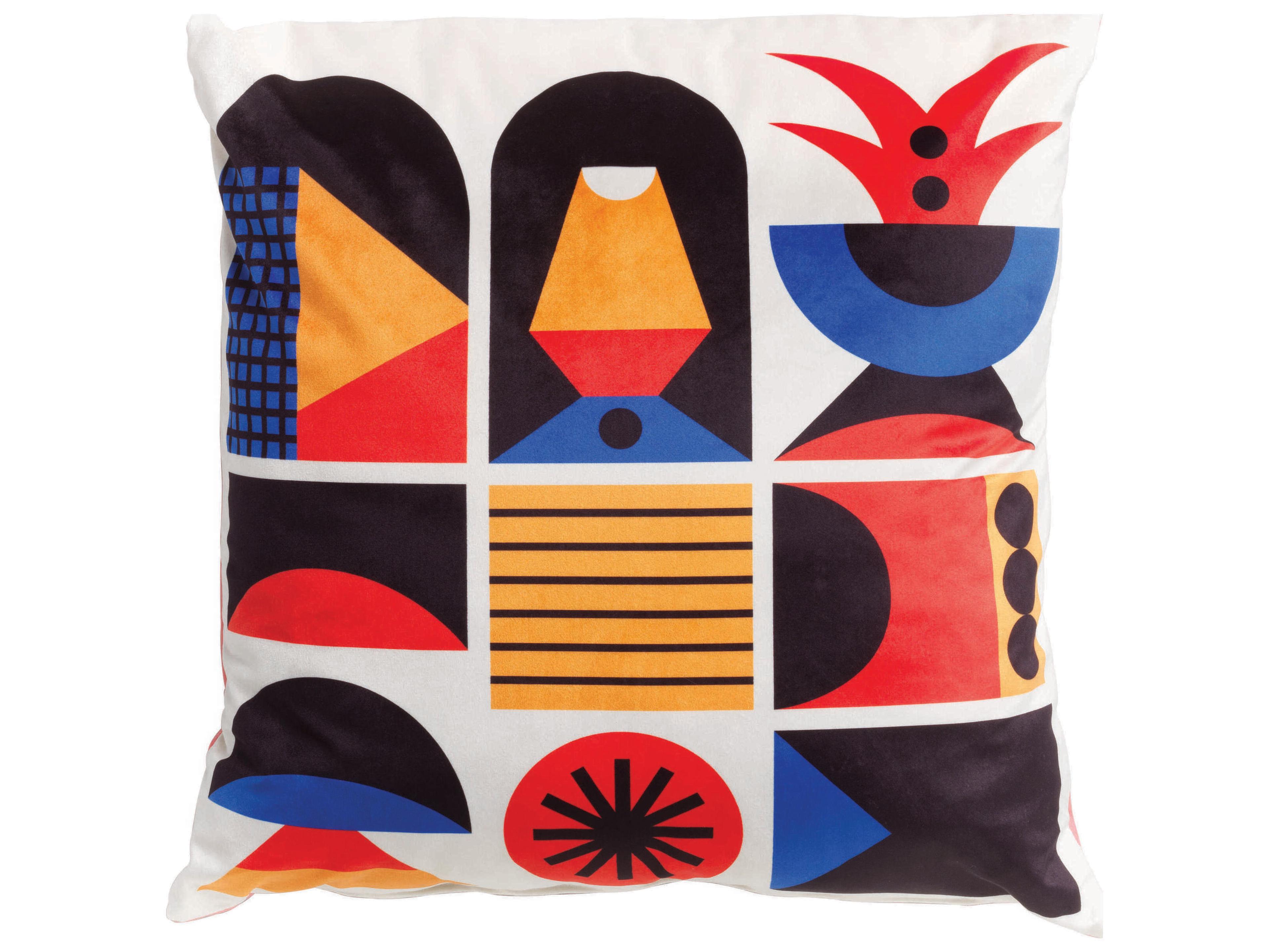 Qeeboo Oggian Face Pillow