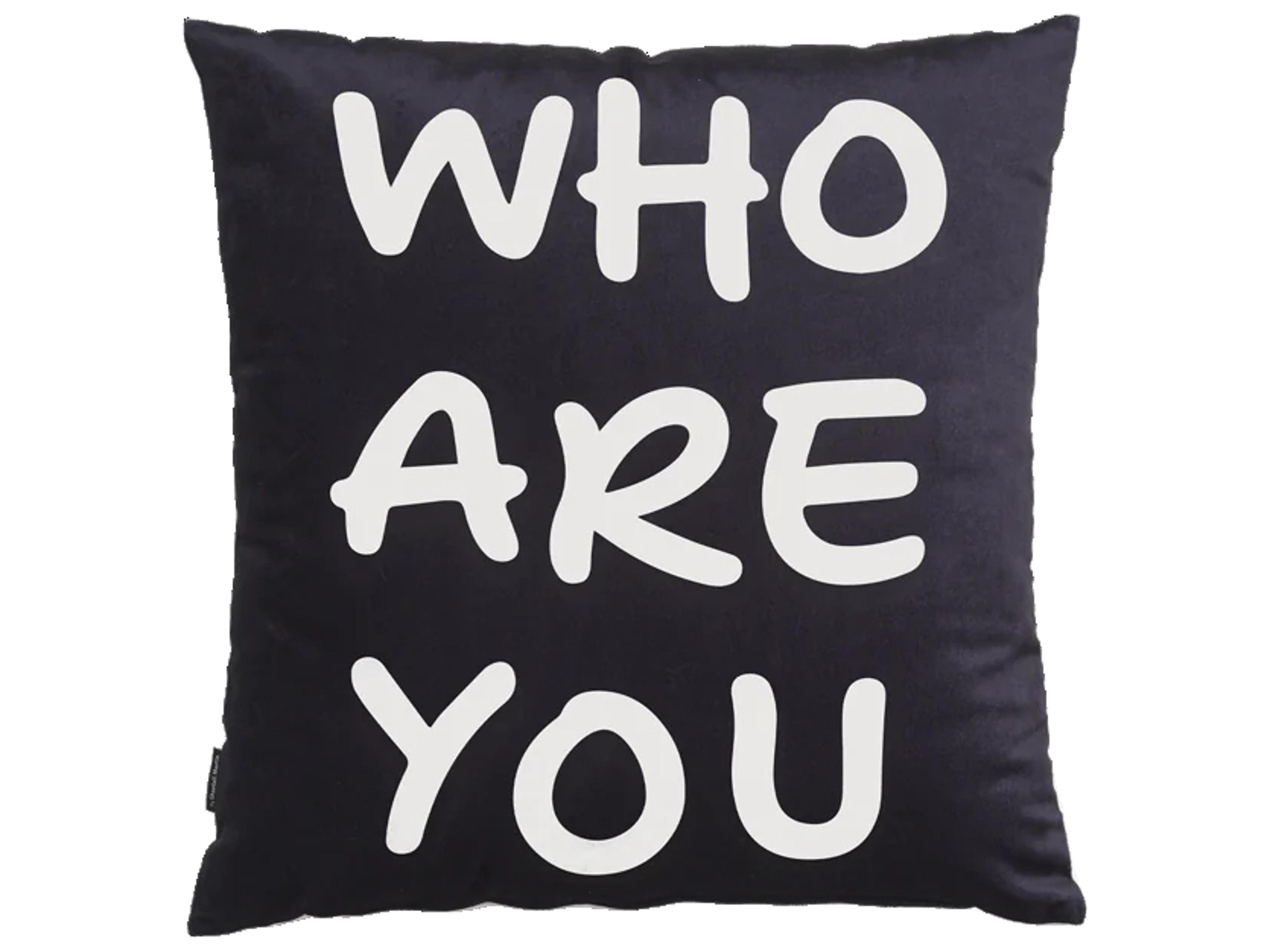 Qeeboo Linescapes Who Are You Pillow