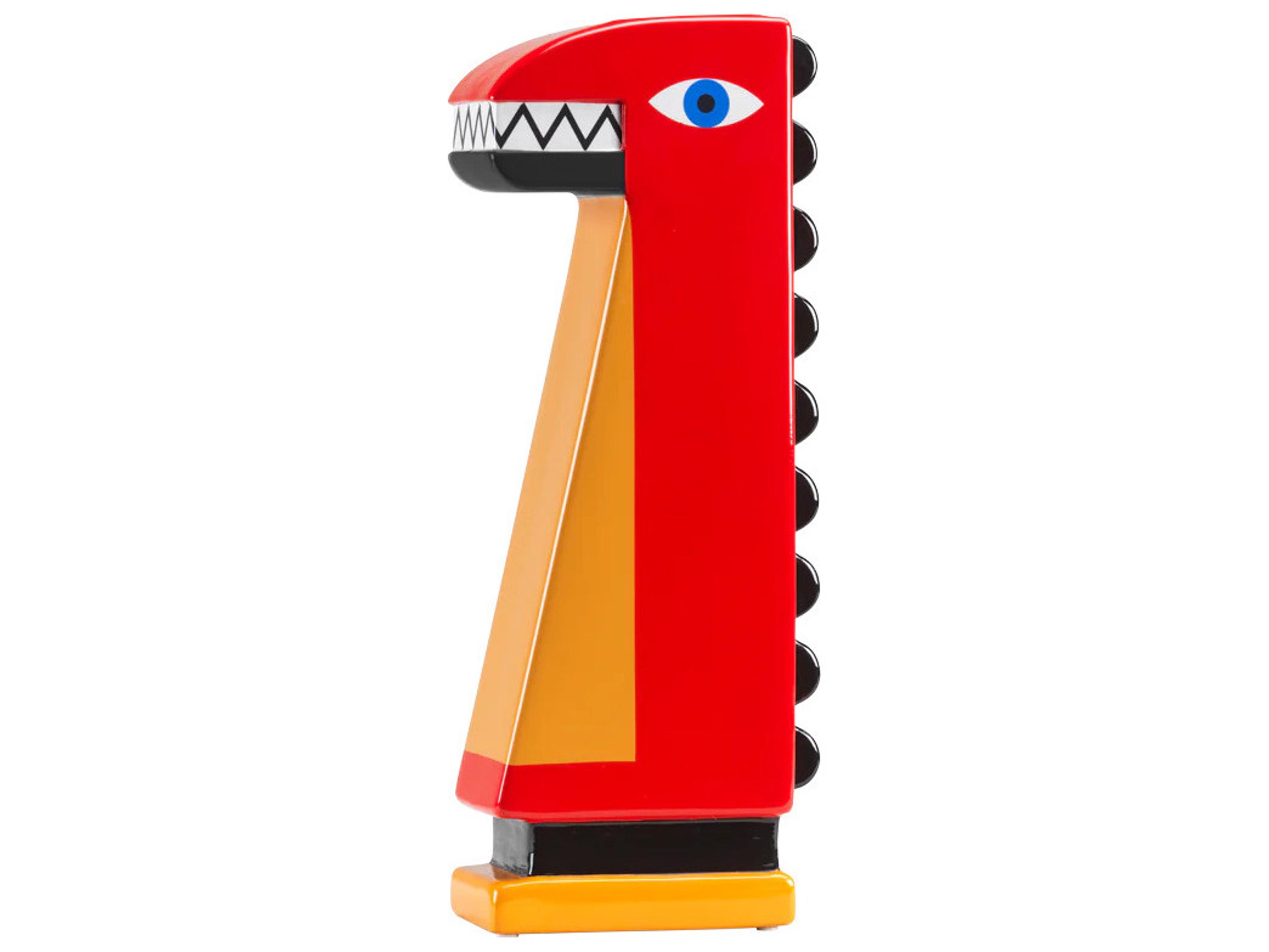 Qeeboo Oggian Red Spark Vase