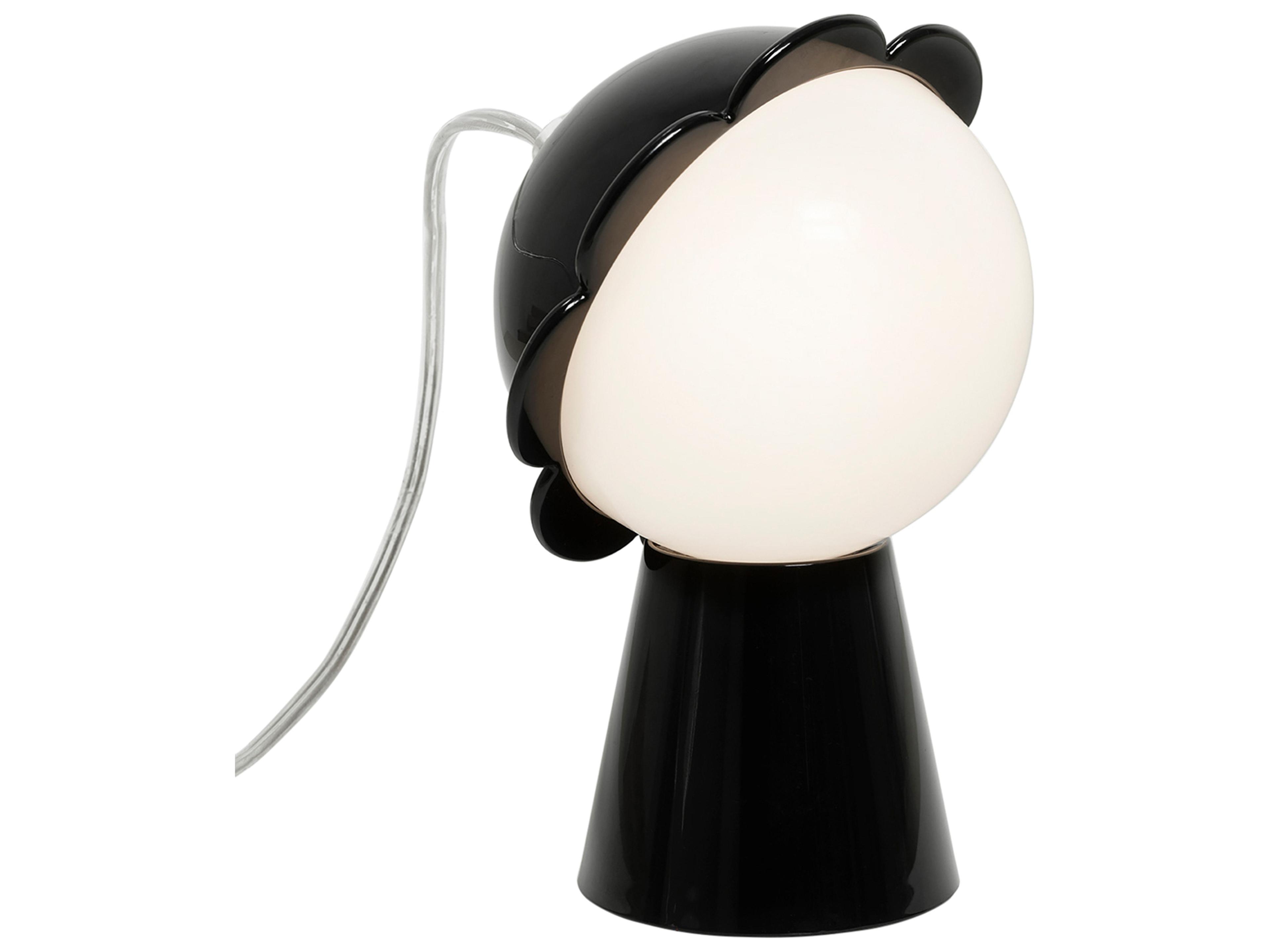 Qeeboo Daisy Black Table Lamp