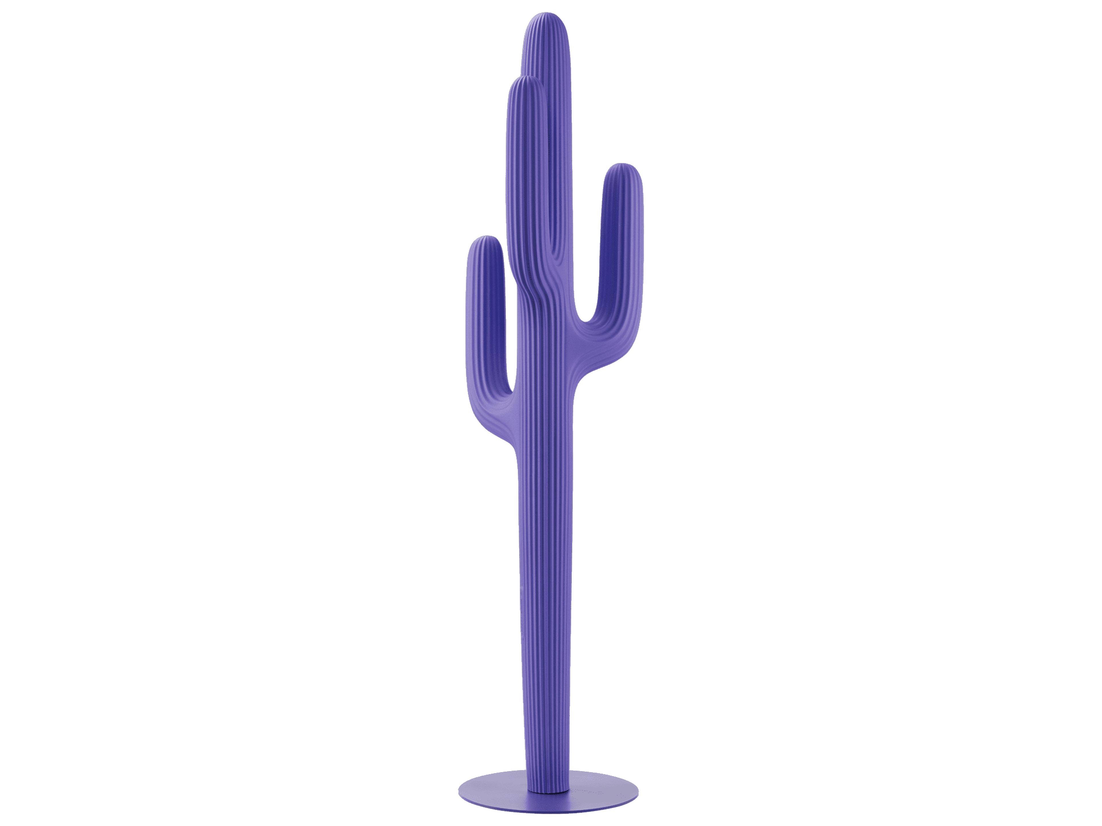 Qeeboo Saguaro Blue Violet Coat Rack