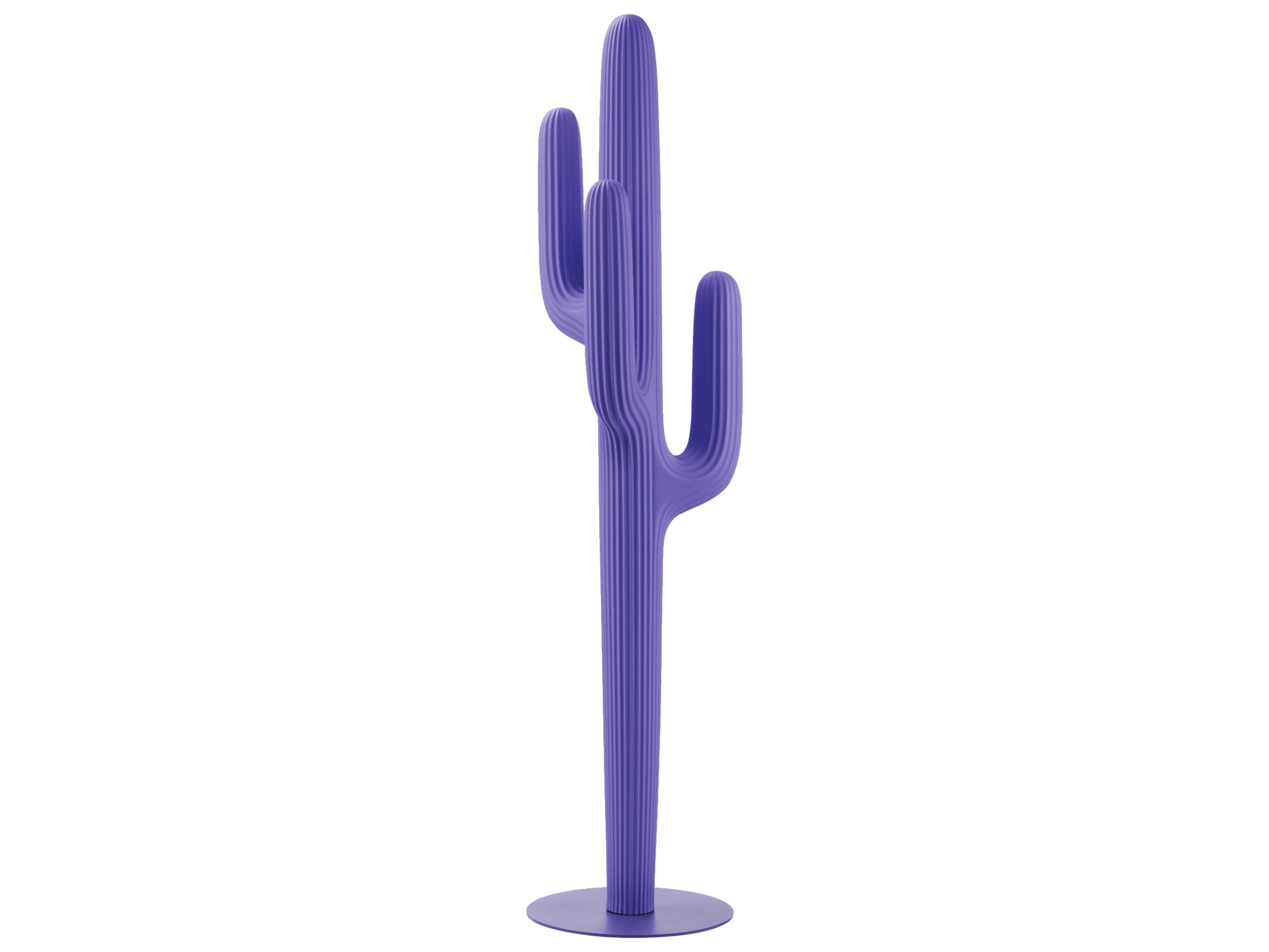Qeeboo Saguaro Blue Violet Coat Rack
