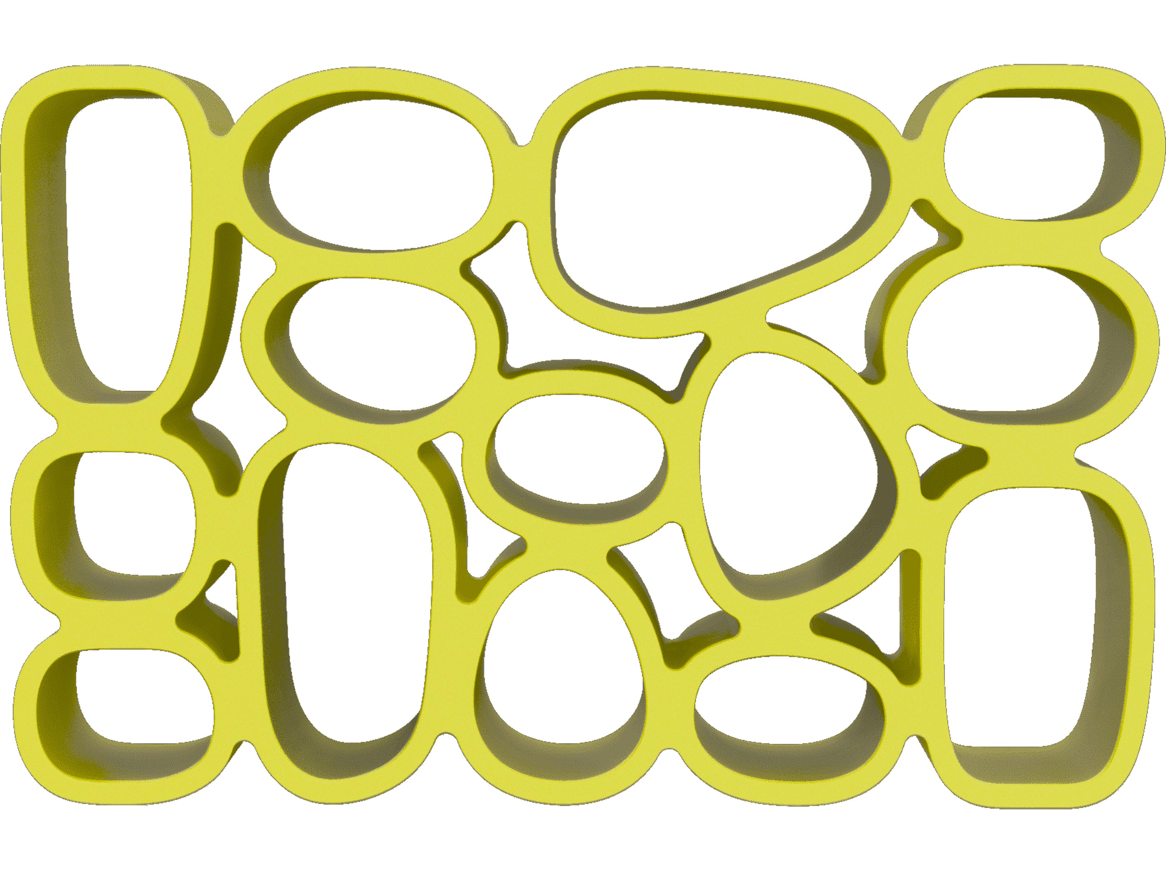 Qeeboo Koibuchi Mustard Bookcase