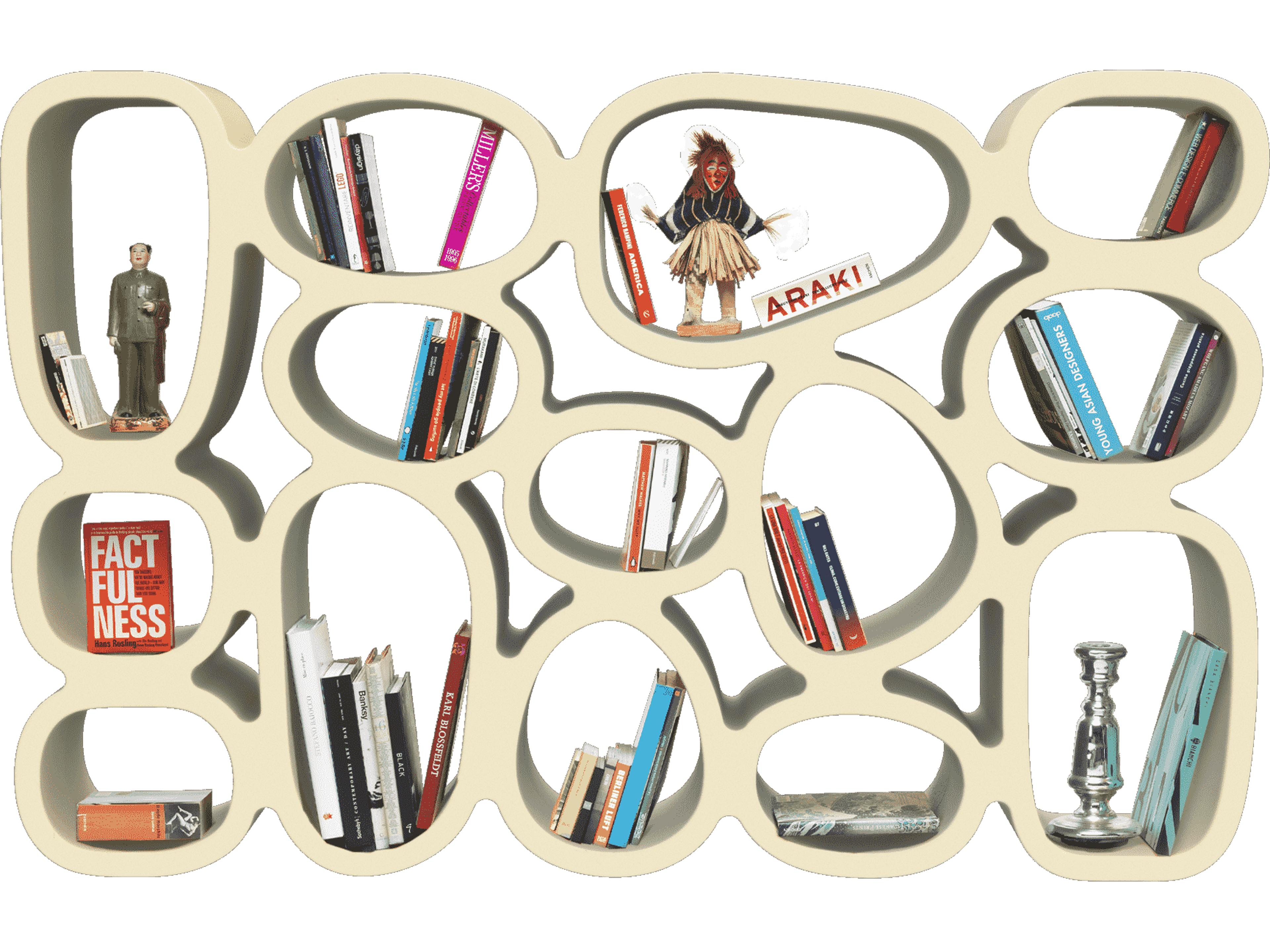 Qeeboo Koibuchi Ivory Bookcase