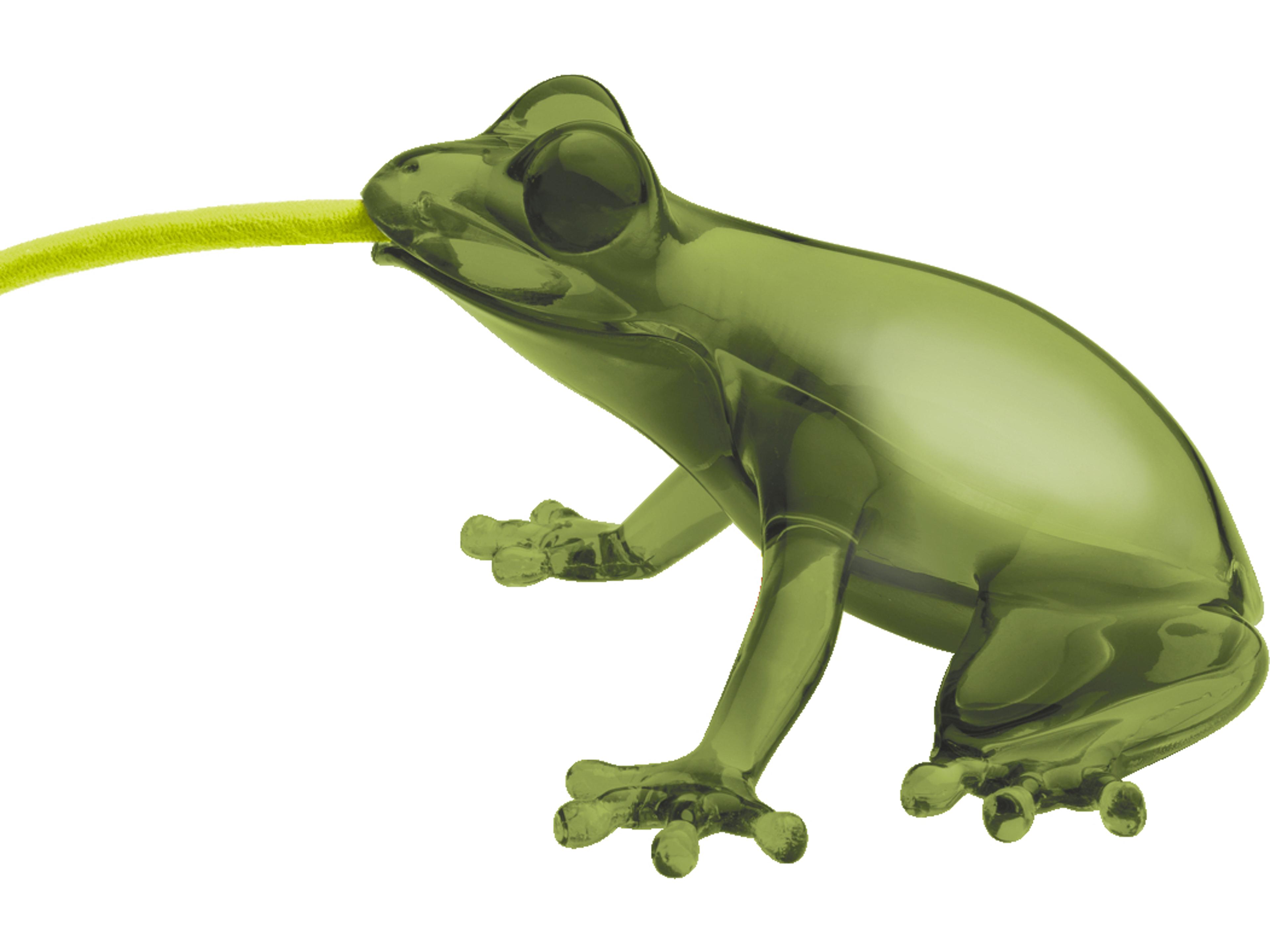 Hungry Frog Emerald Green Table Lamp