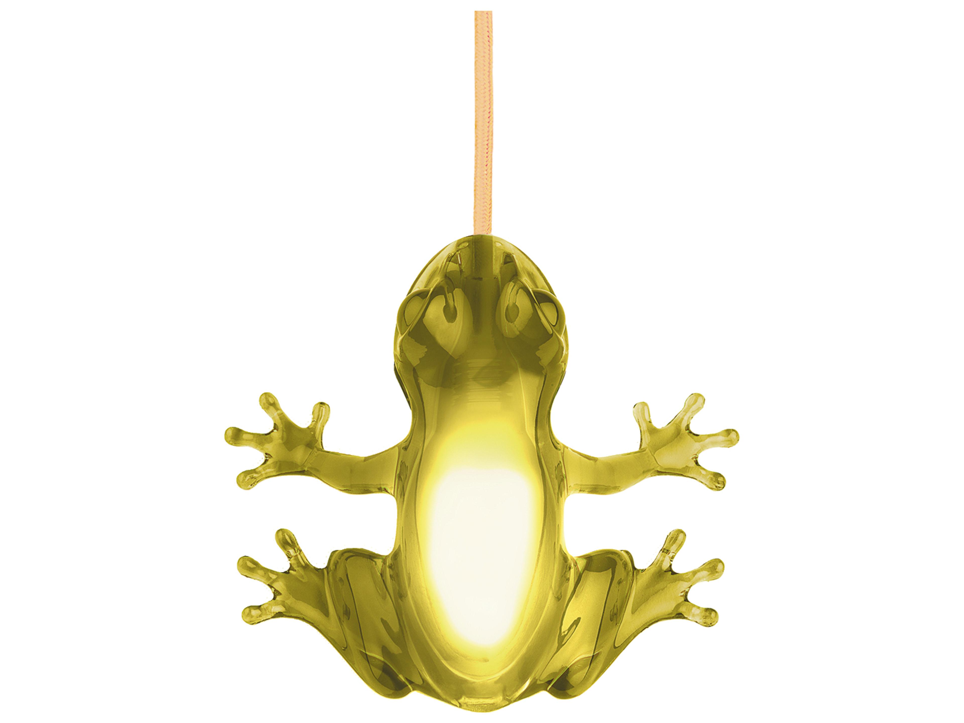 Qeeboo Hungry Frog Topaz Green Table Lamp