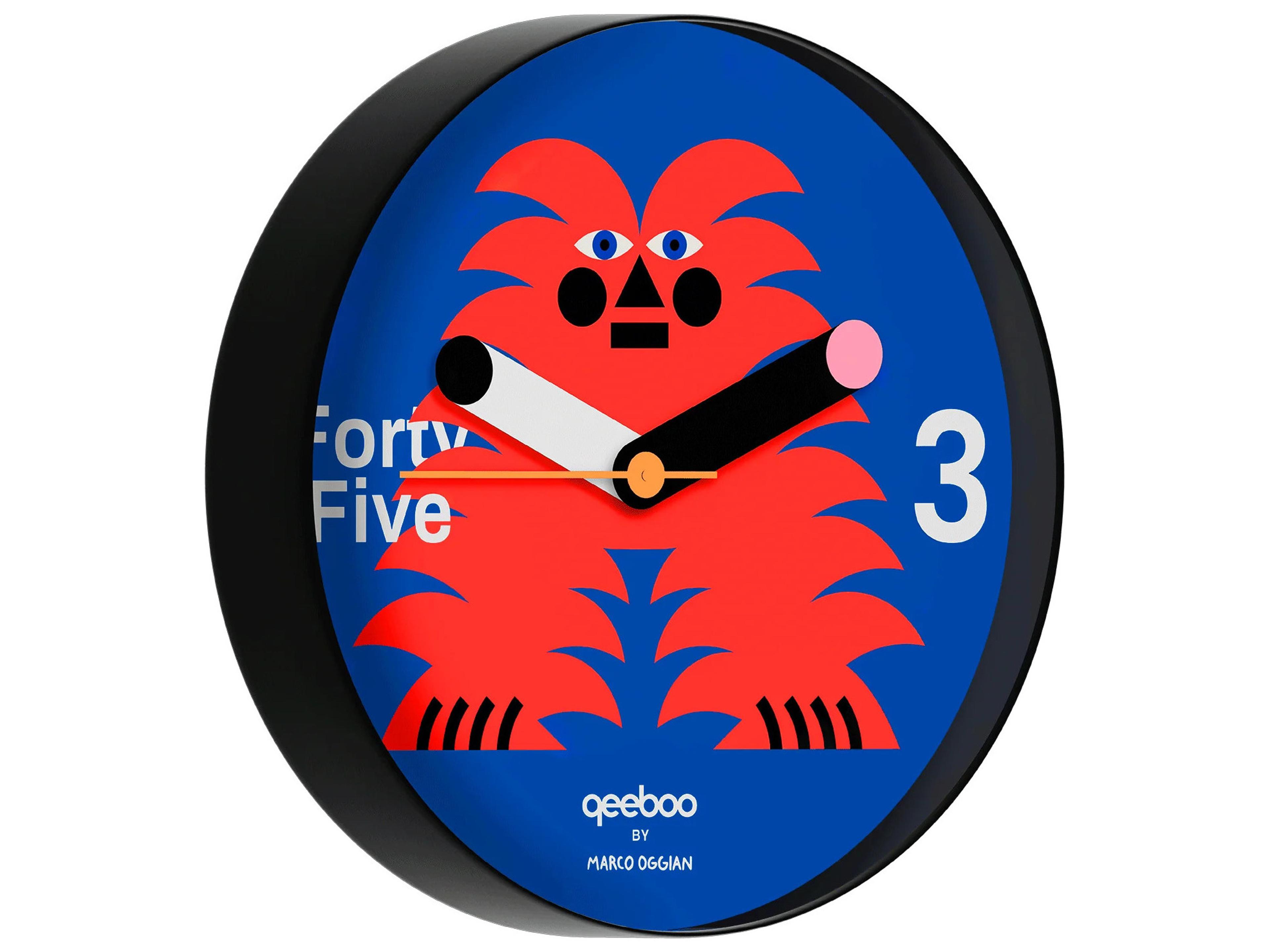 Qeeboo Oggian Magic Samu Wall Clock