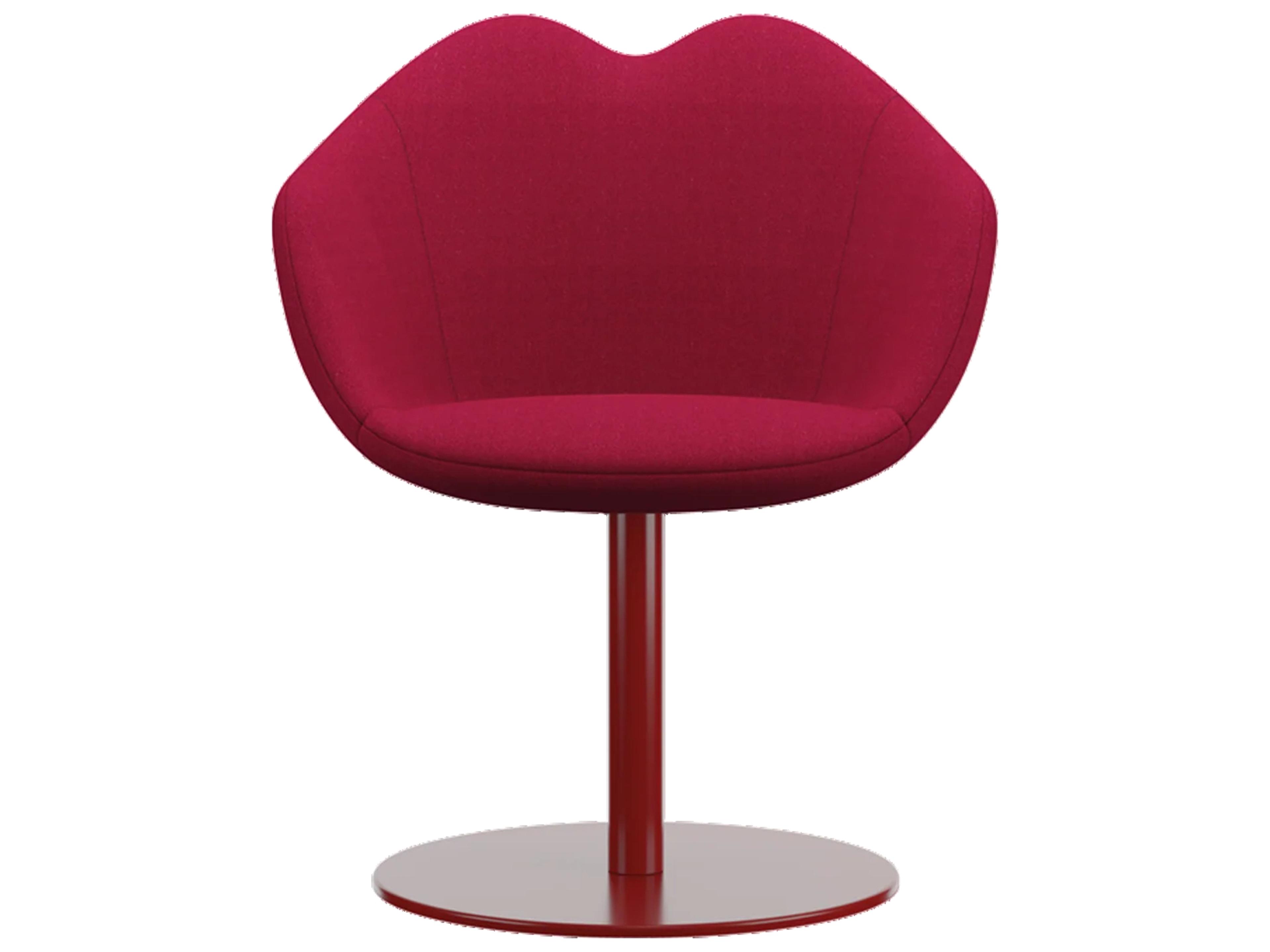 XOXO Red Upholstered Arm Dining Chair
