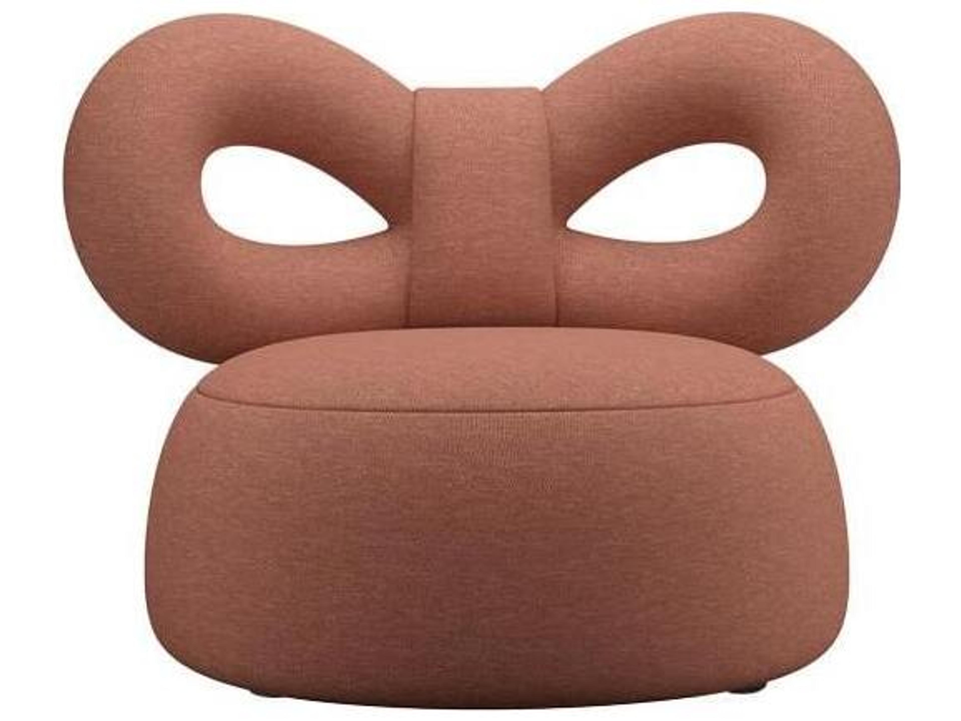 Ribbon Pink Accent Chair