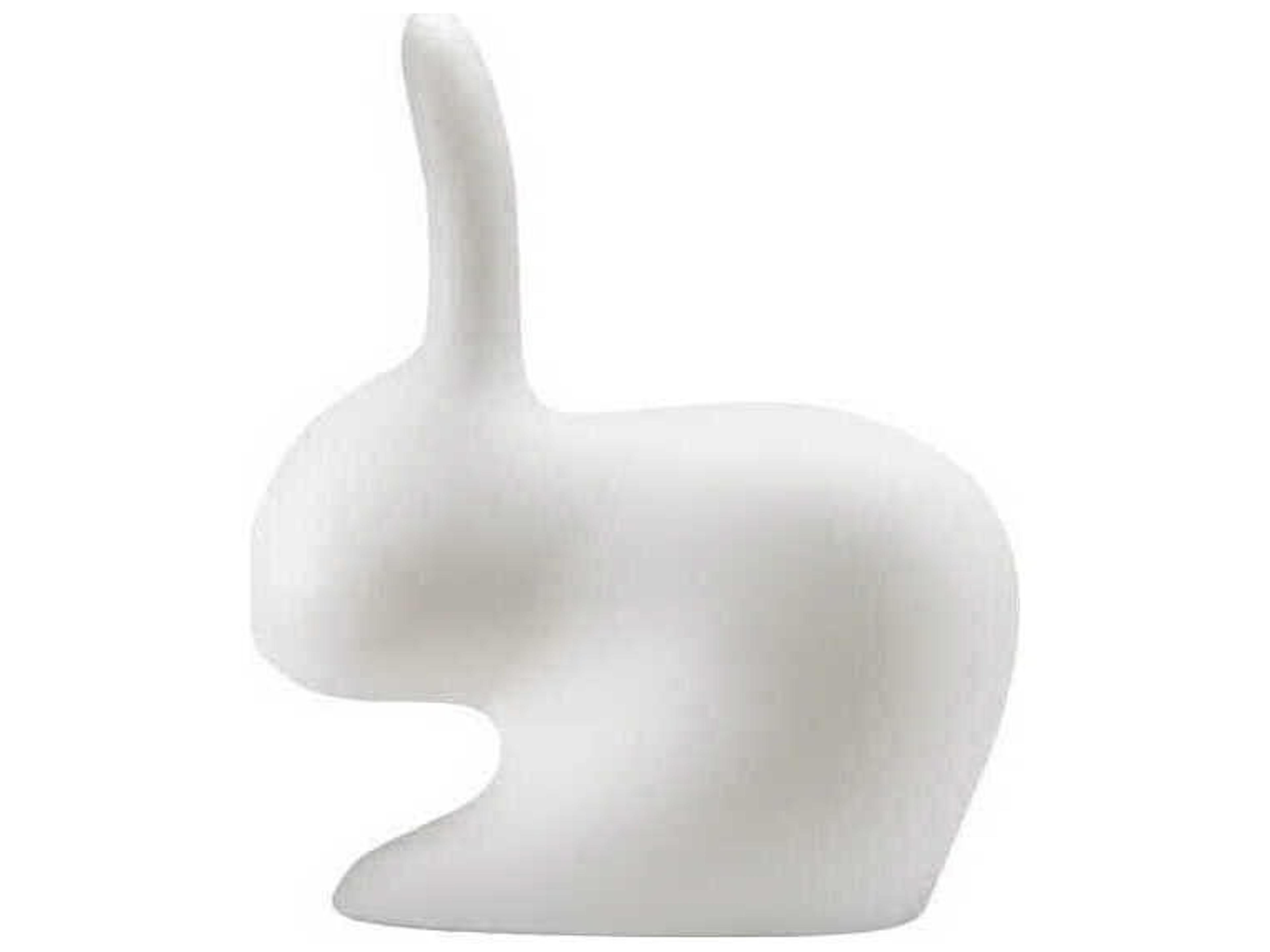 Qeeboo Rabbit Translucent White Table Lamp