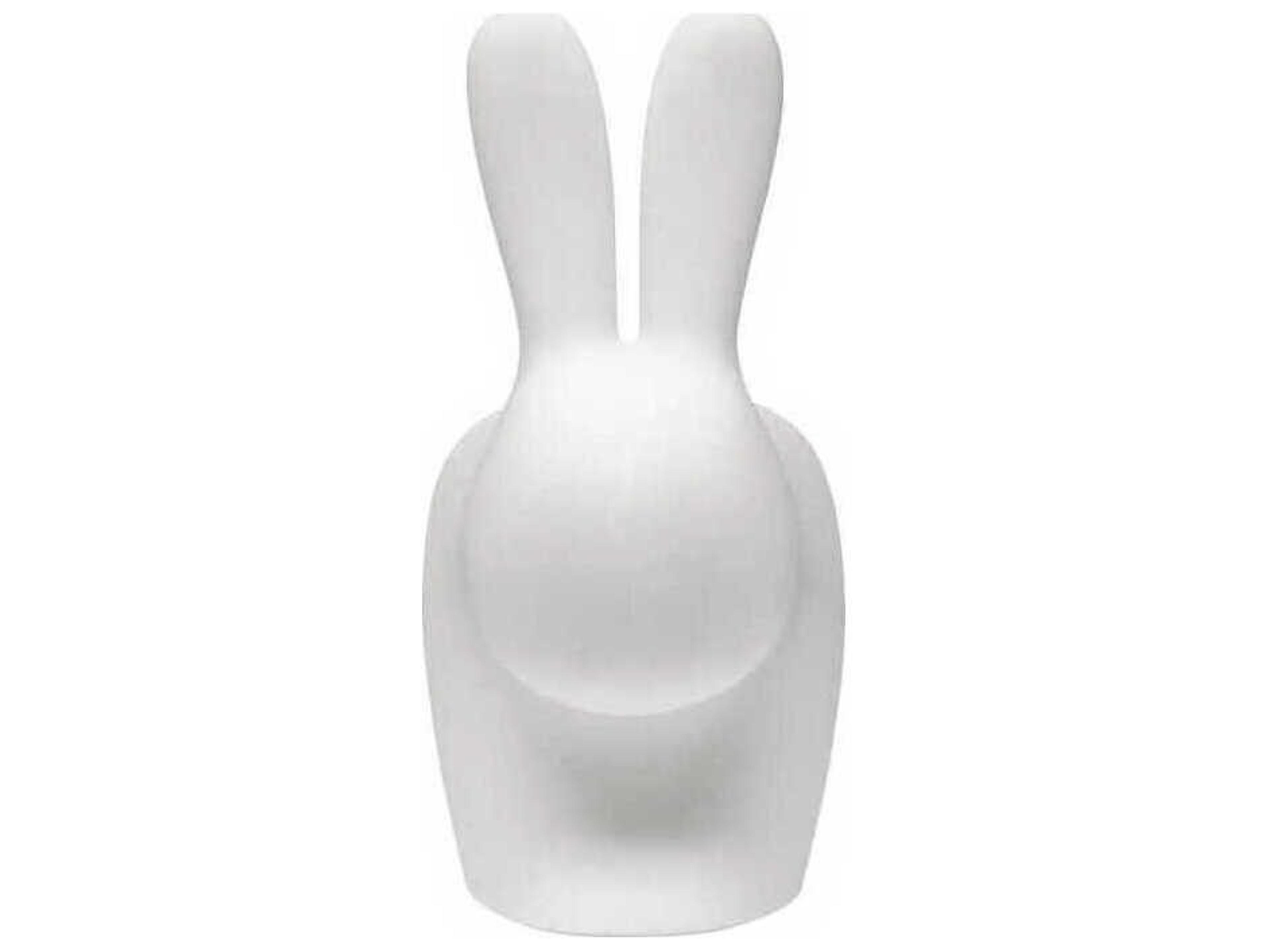 Qeeboo Rabbit Translucent White Table Lamp