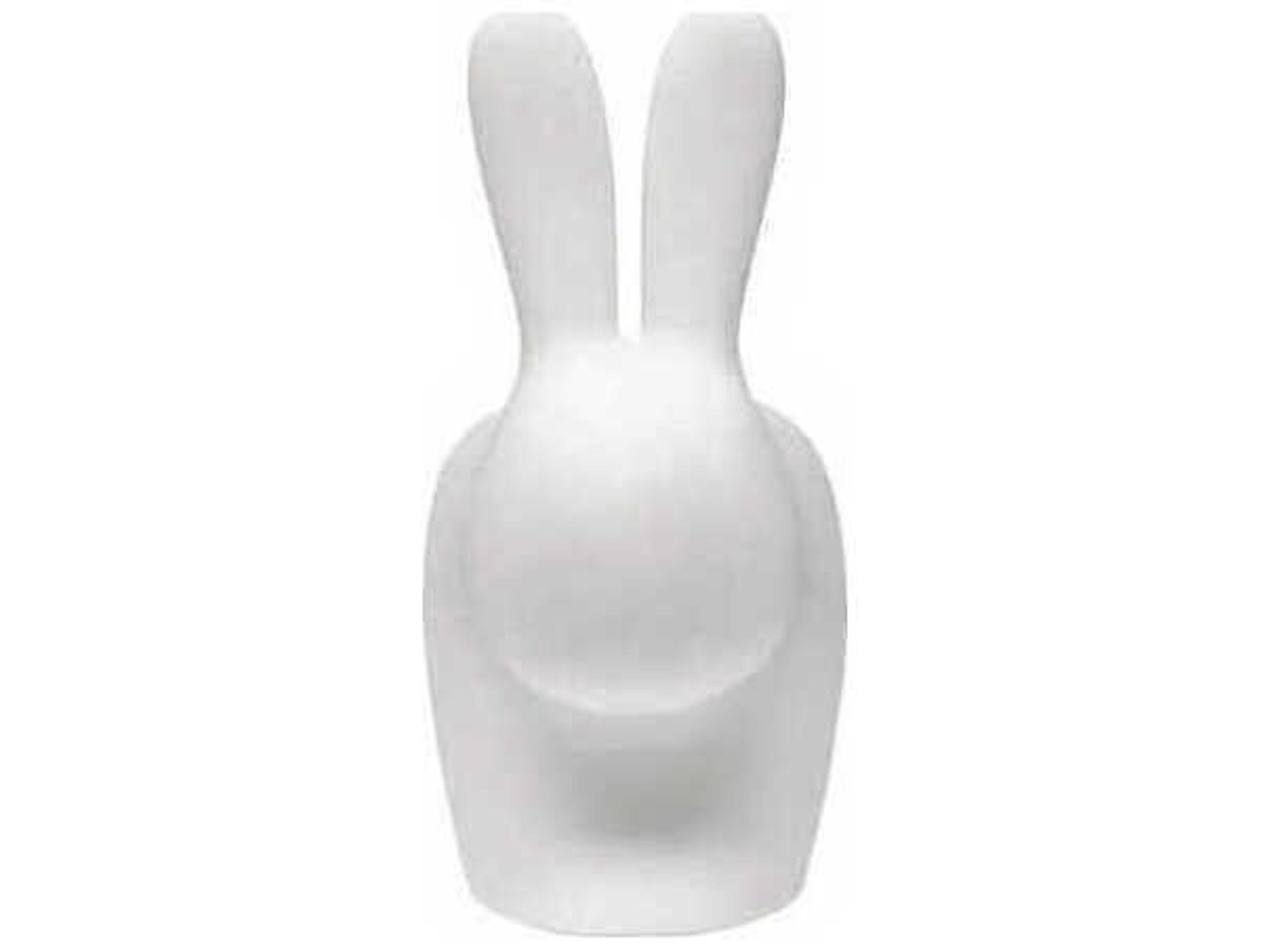 Qeeboo Rabbit Translucent White Table Lamp