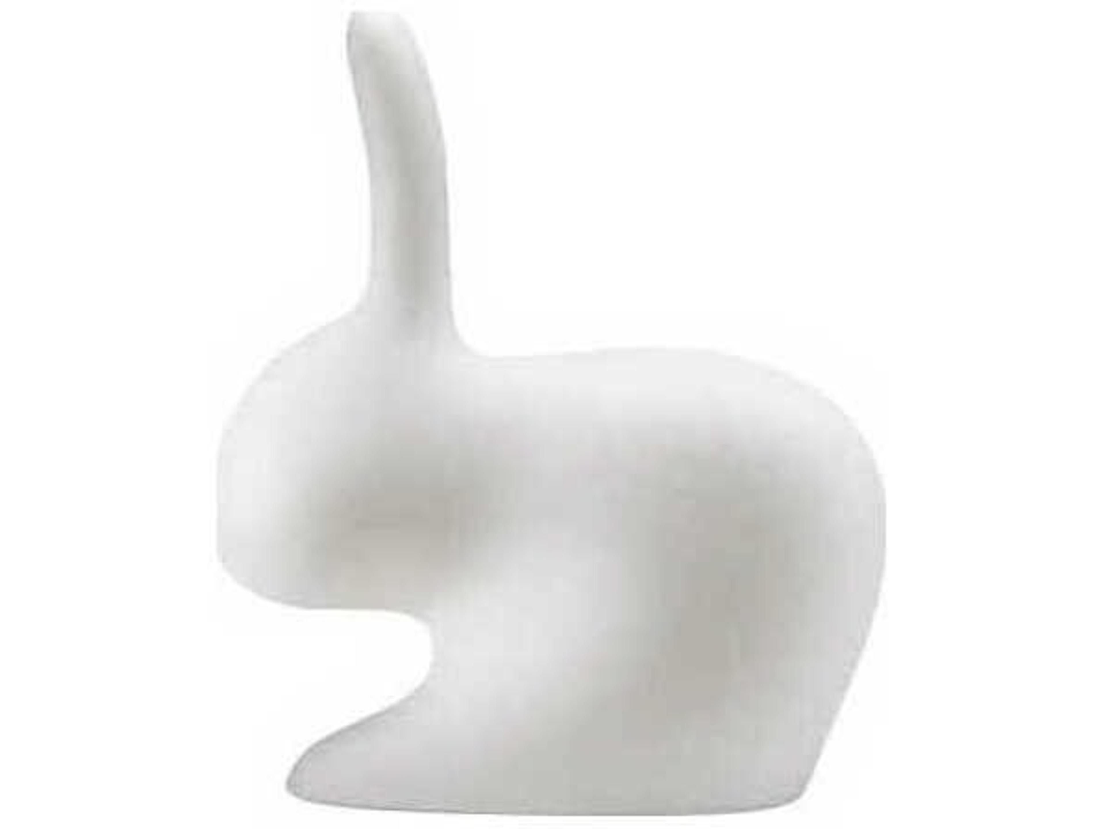 Qeeboo Rabbit Translucent White Table Lamp