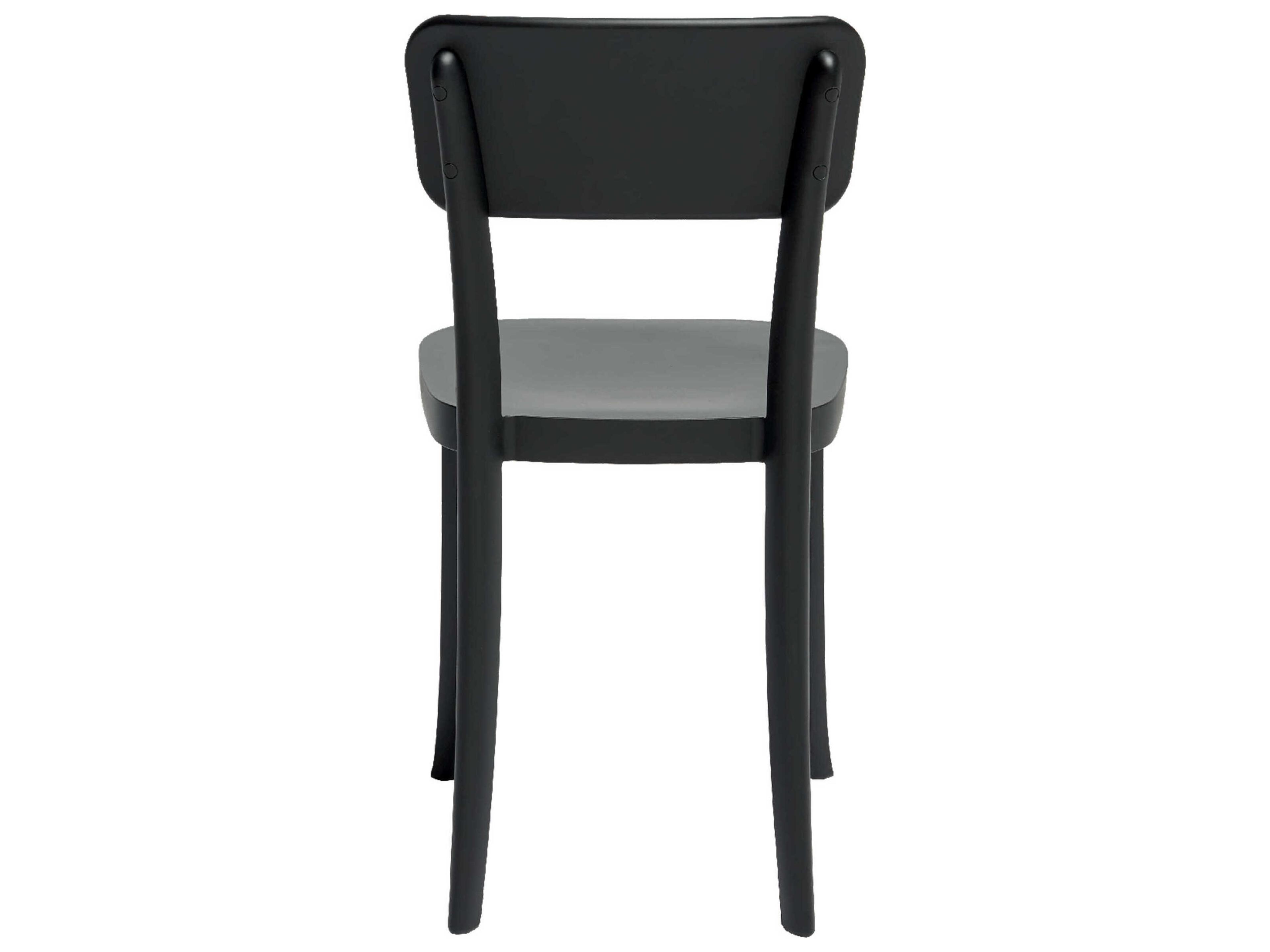 Qeeboo Outdoor K Black Polypropylene Dining Chair (Set of 2)