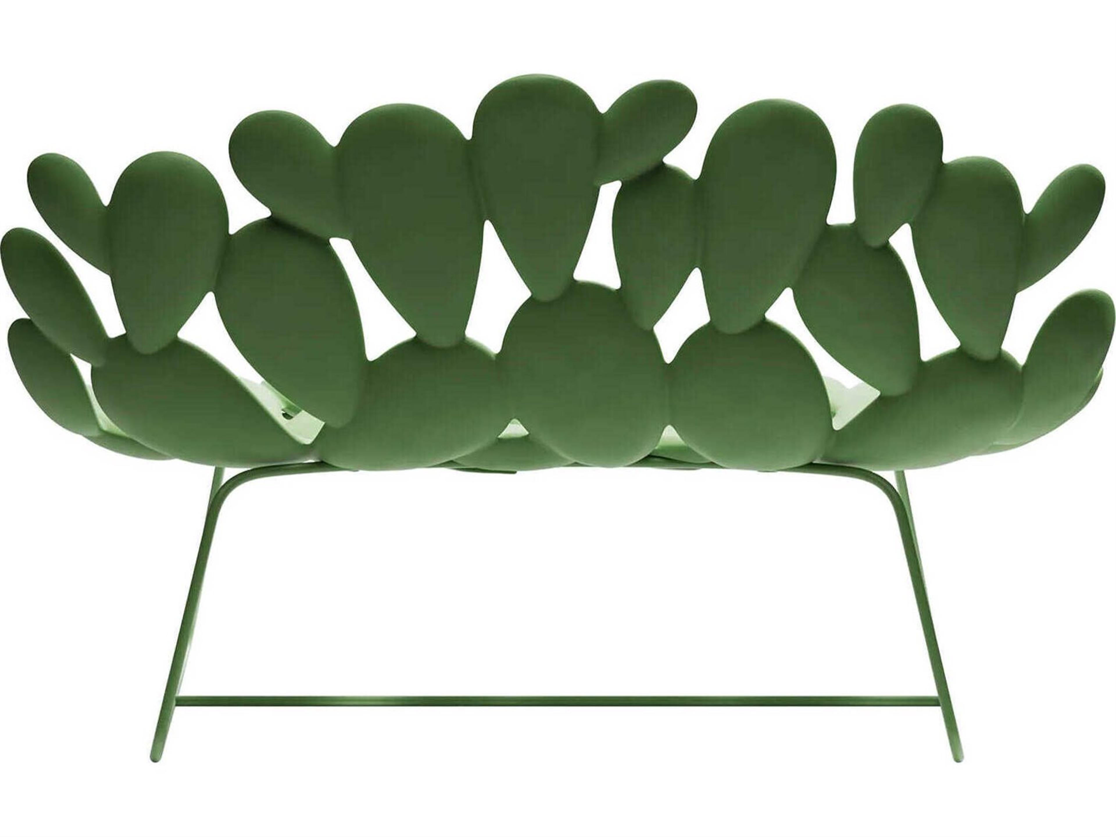 Qeeboo Outdoor Filicudi Balsam Green Recycled Plastic Sofa