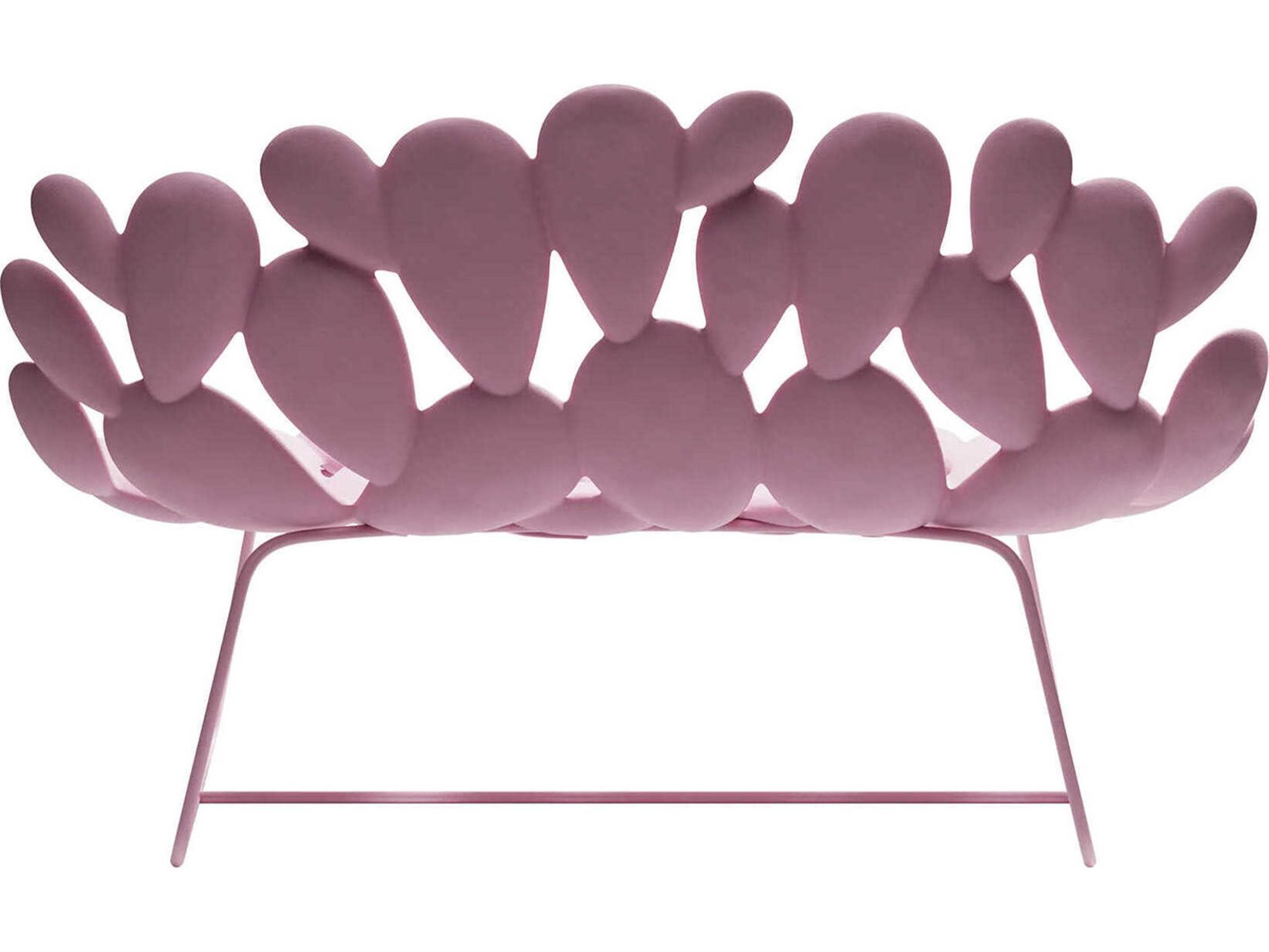 Qeeboo Outdoor Filicudi Pink Recycled Plastic Sofa