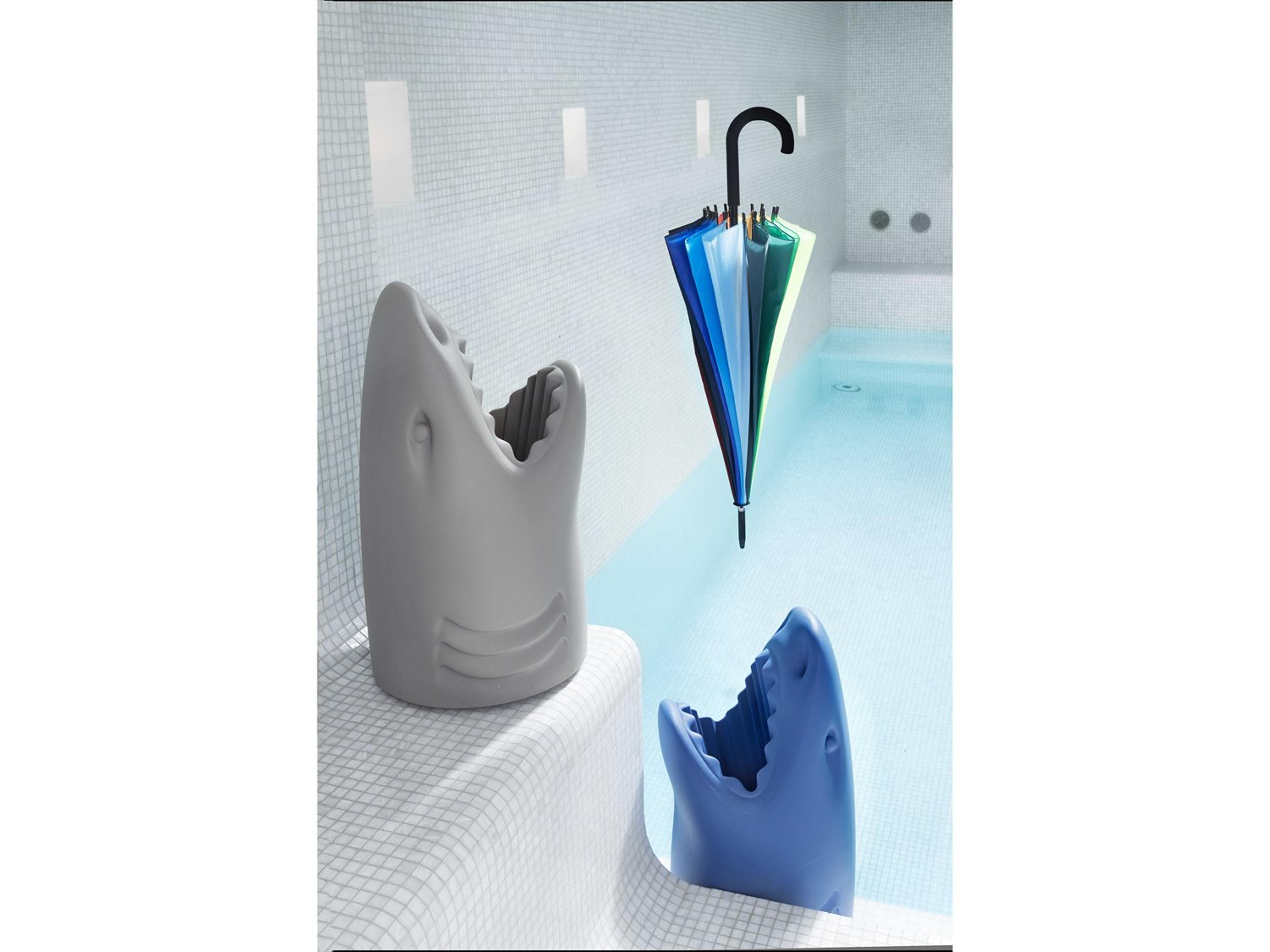 Qeeboo Outdoor Killer Blue Denim Umbrella Stand