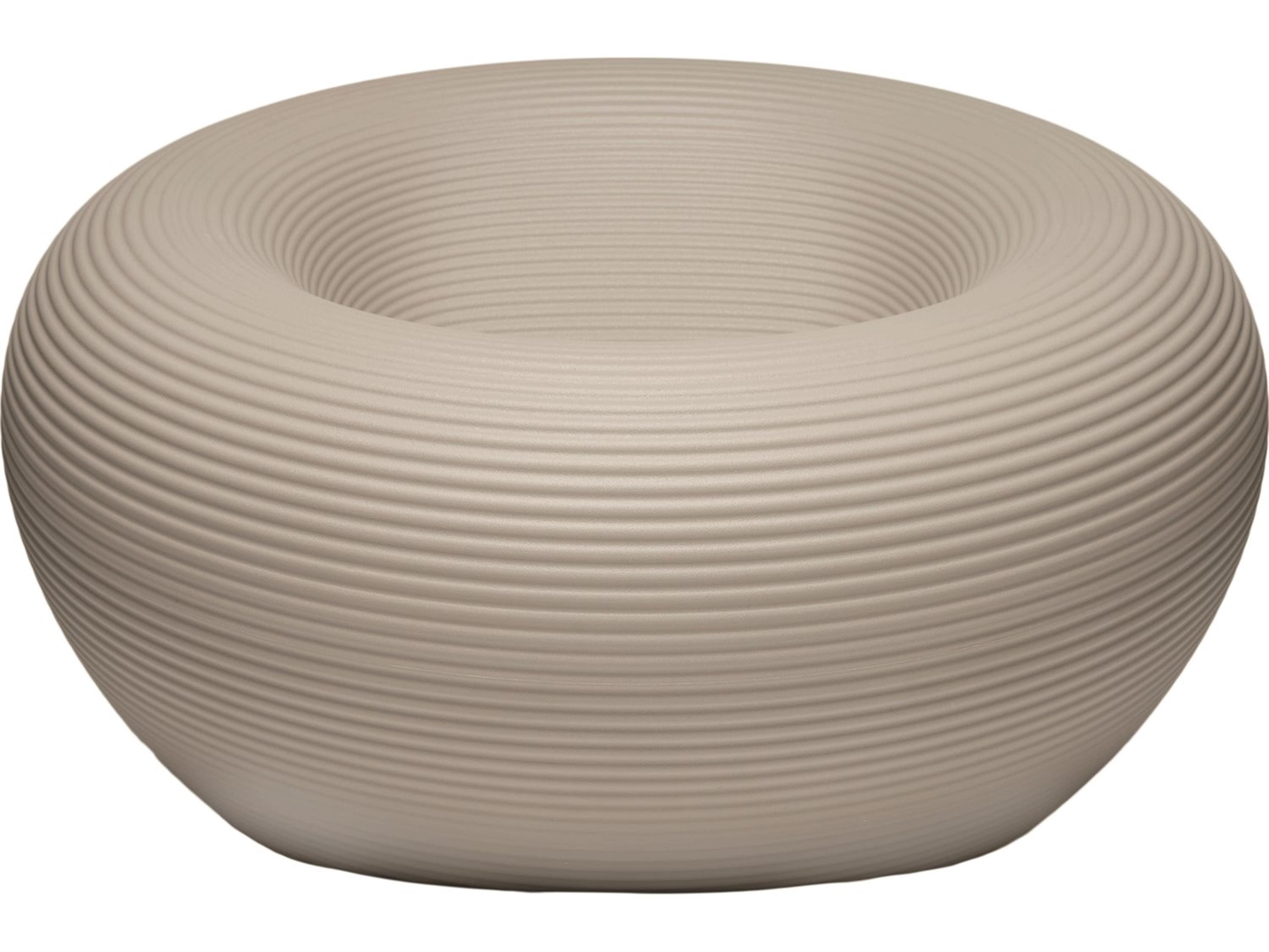 Nami Dove Grey Recycled Plastic Lounge Chair