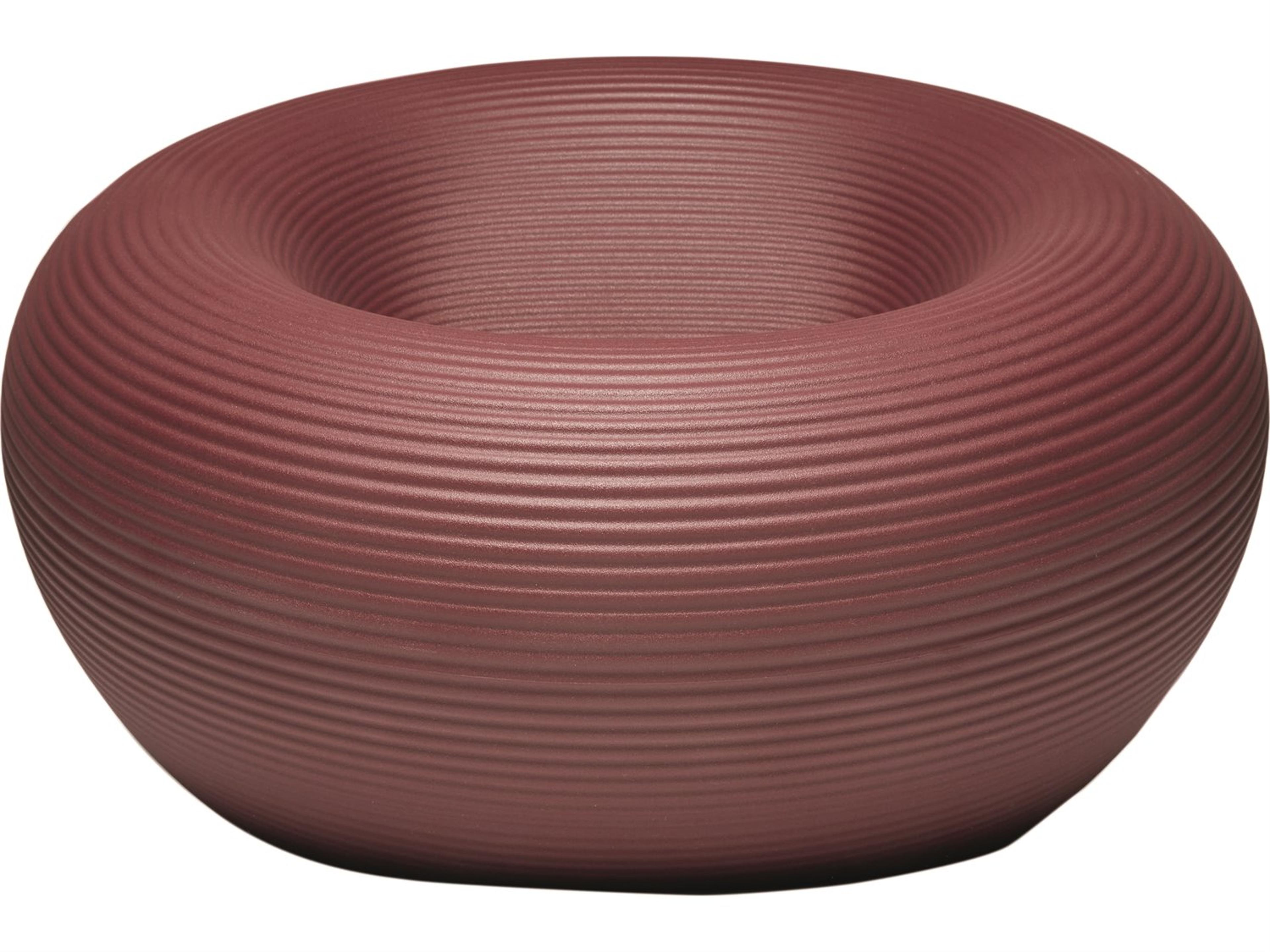 Nami Indian Red Recycled Plastic Lounge Chair