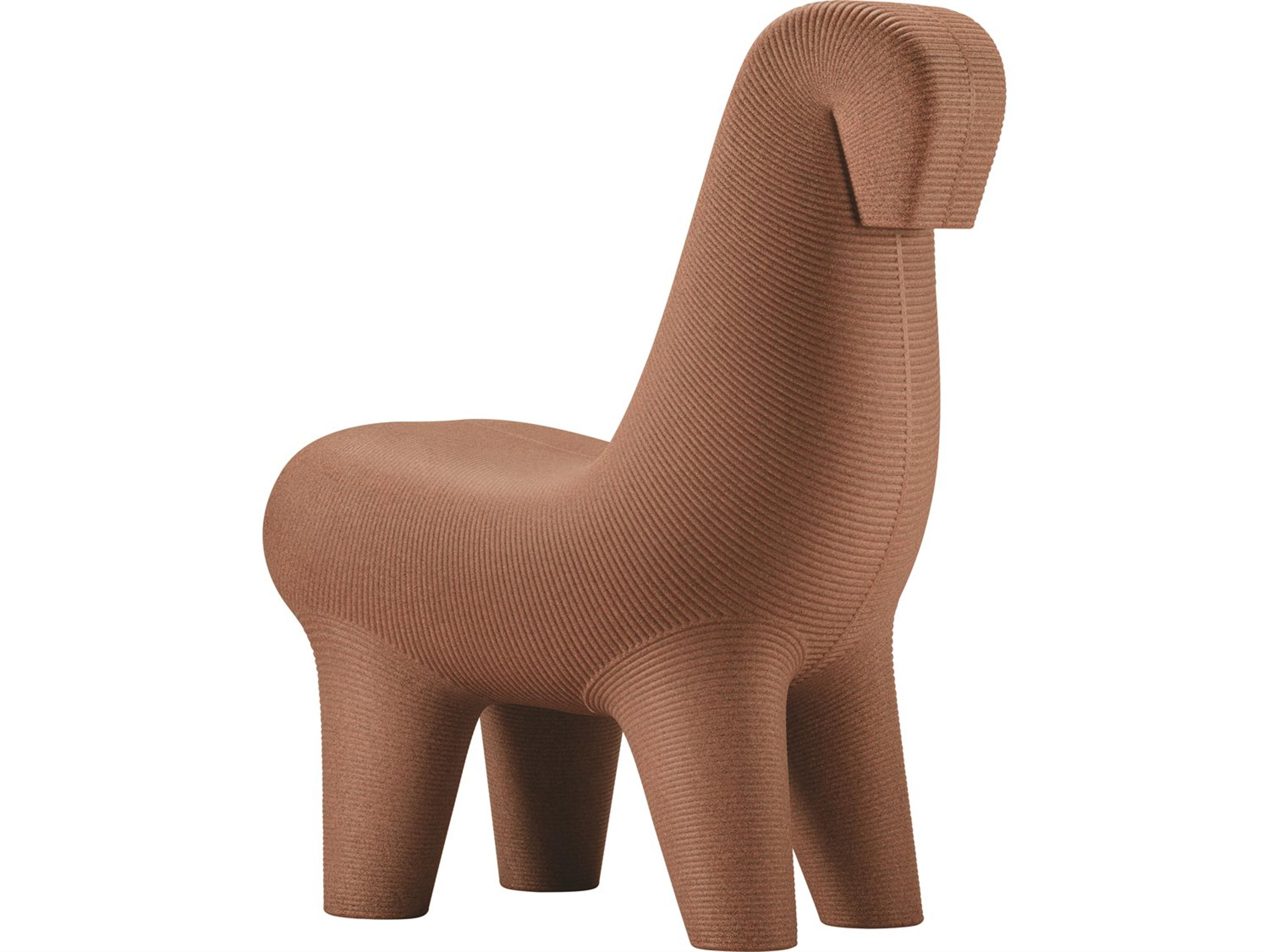 Ghoda Terracotta Mix Recycled Plastic Lounge Chair