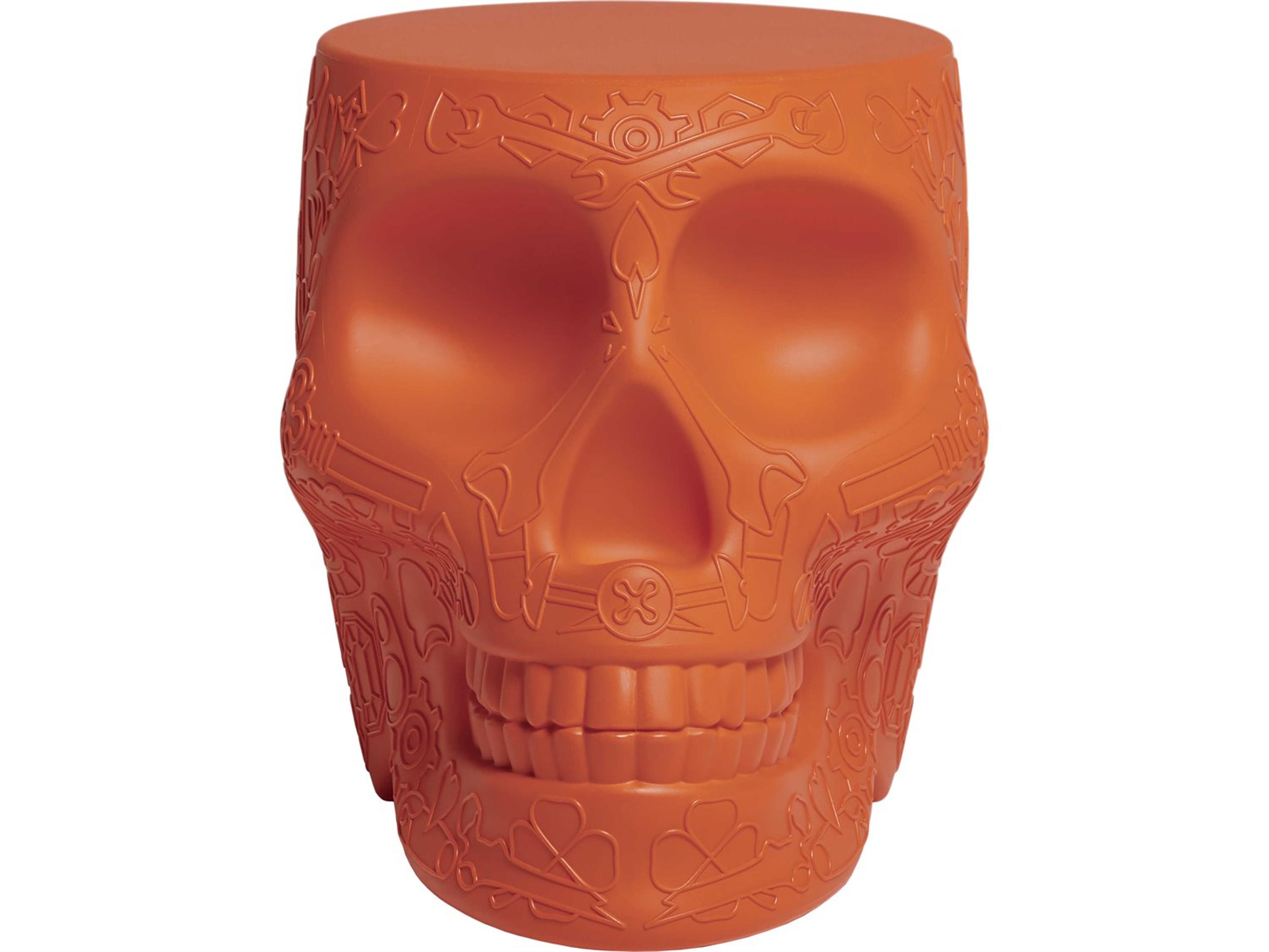 Mexico Terracotta Recycled Plastic Round End Table