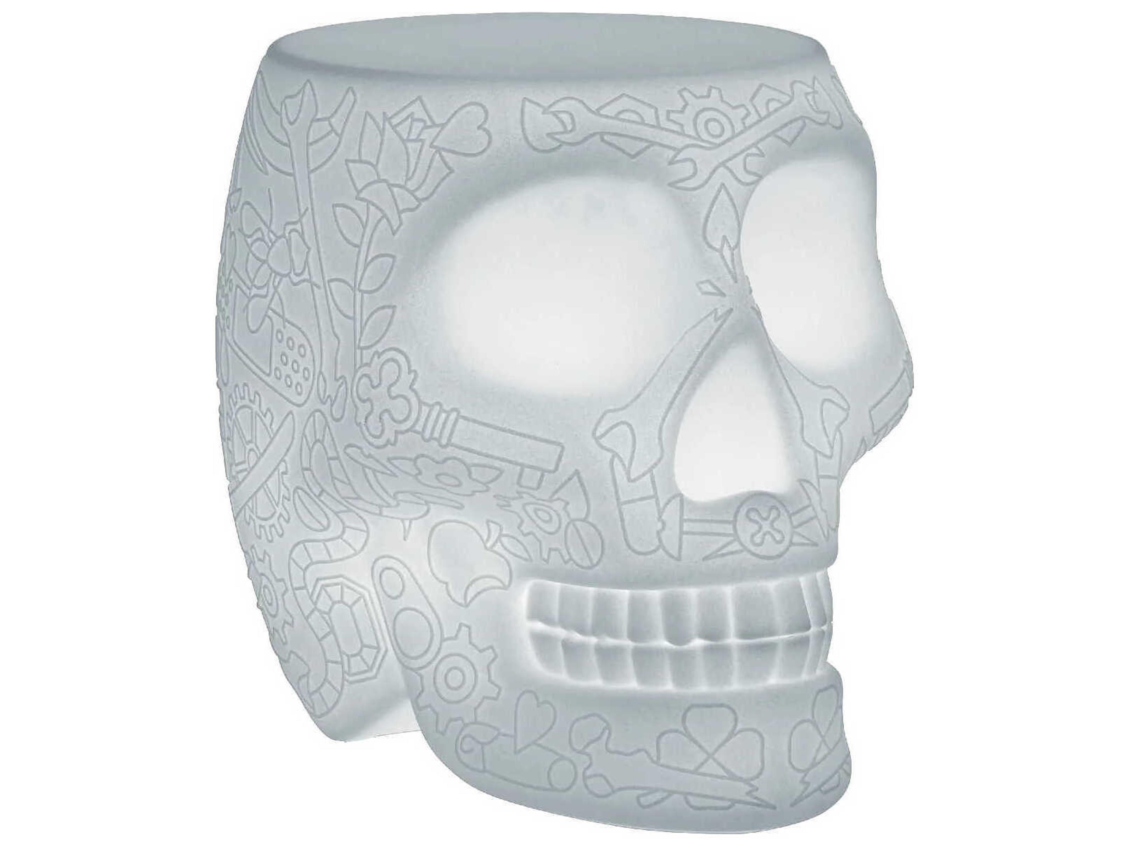 Mexico Translucent Recycled Plastic Square End Table