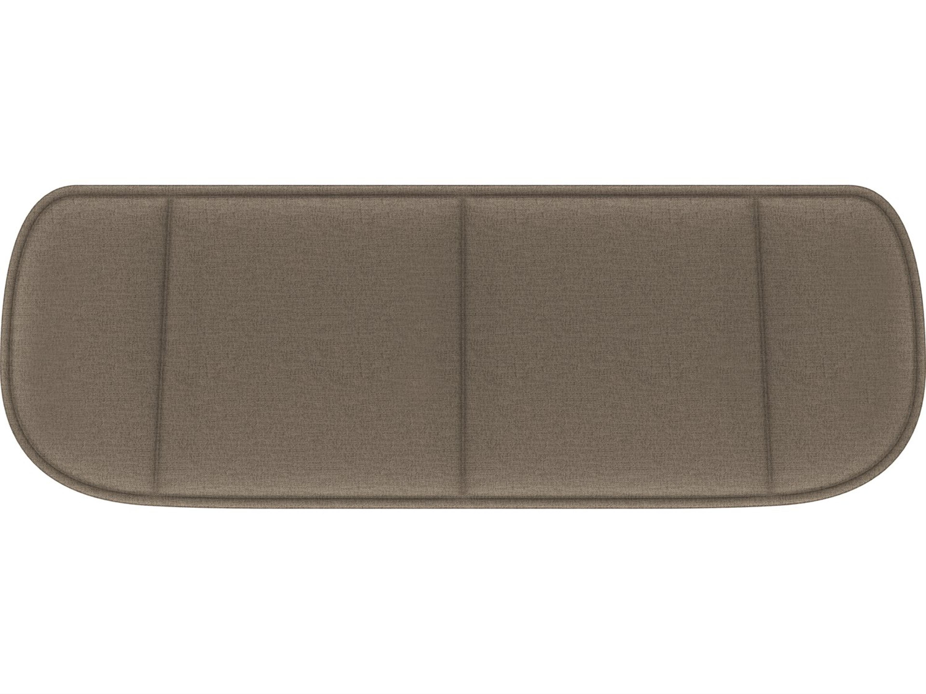 Outdoorsy Dark Grey Patio Cushion