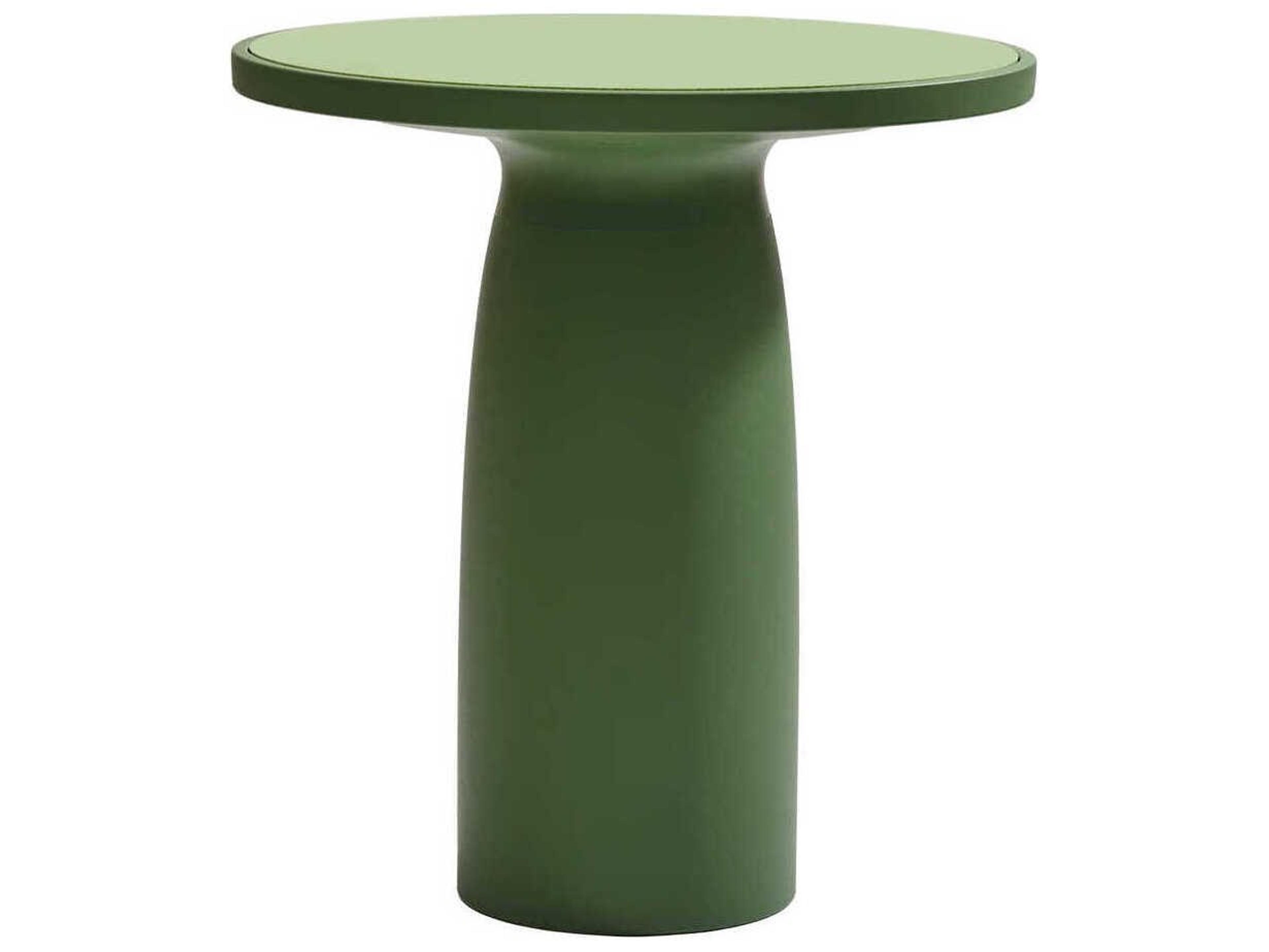 Toto Balsam Green Recycled Plastic Round Dining Table