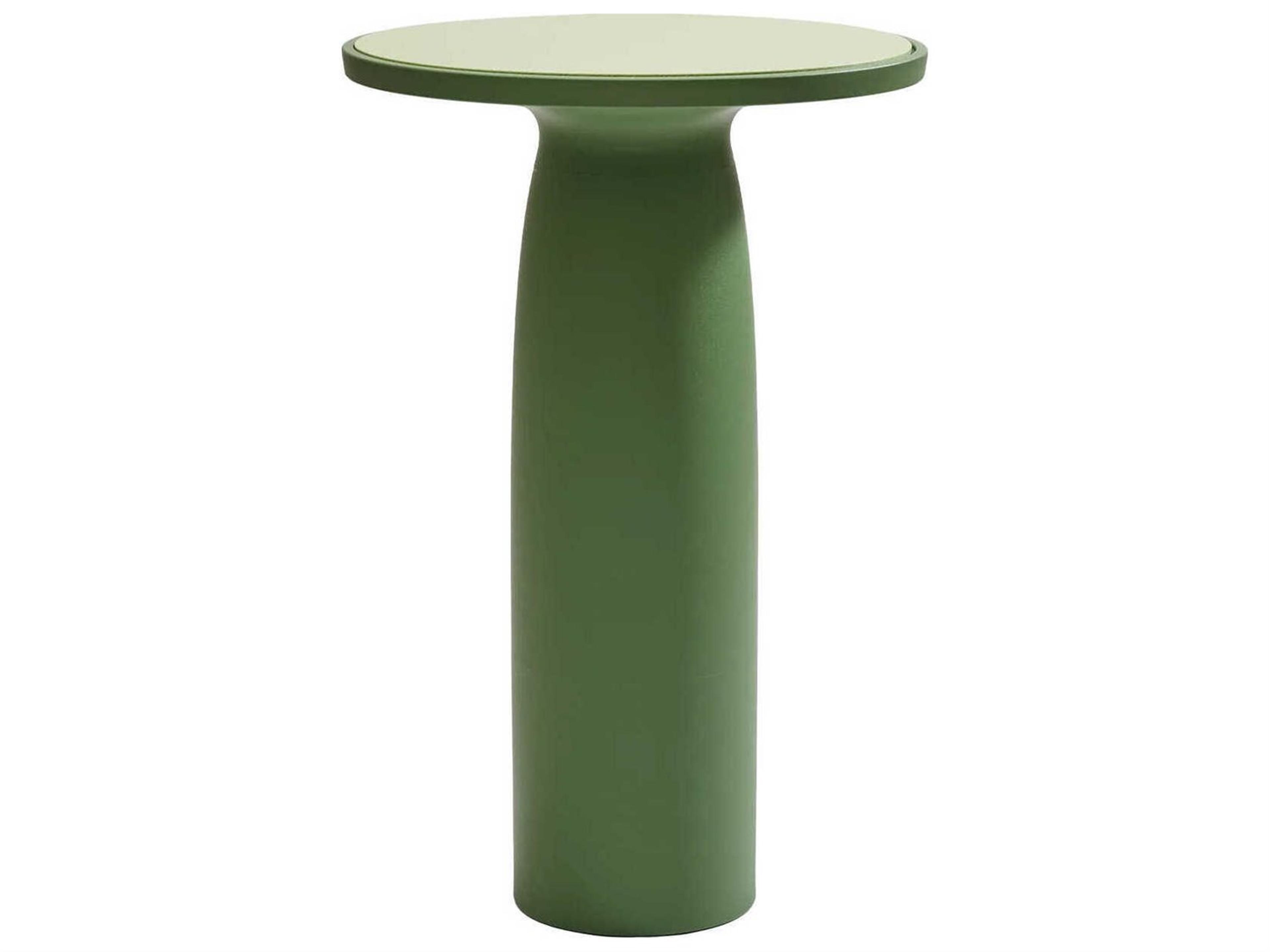 Toto Balsam Green Recycled Plastic Round Bar Table