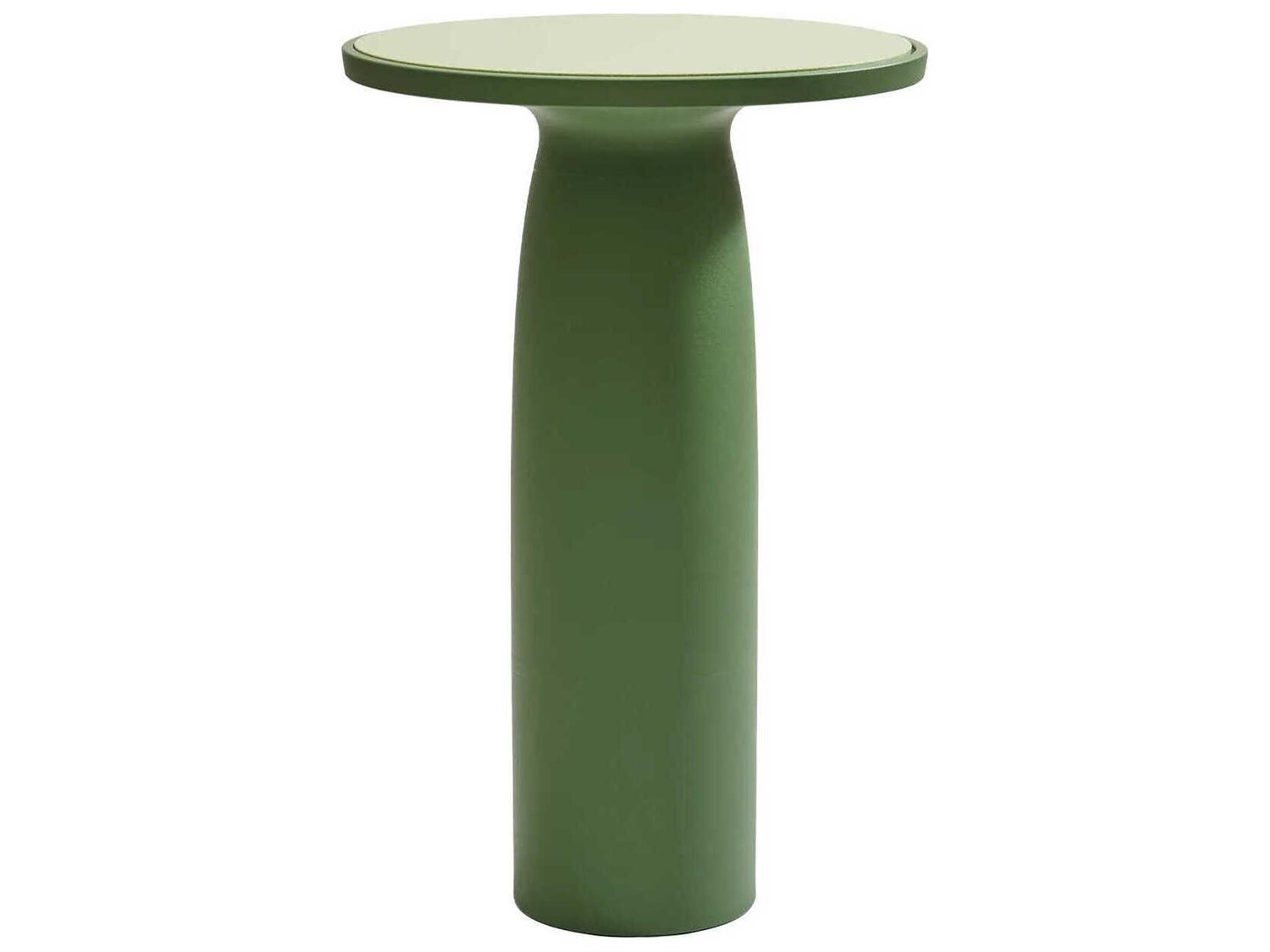 Toto Balsam Green Recycled Plastic Round Bar Table