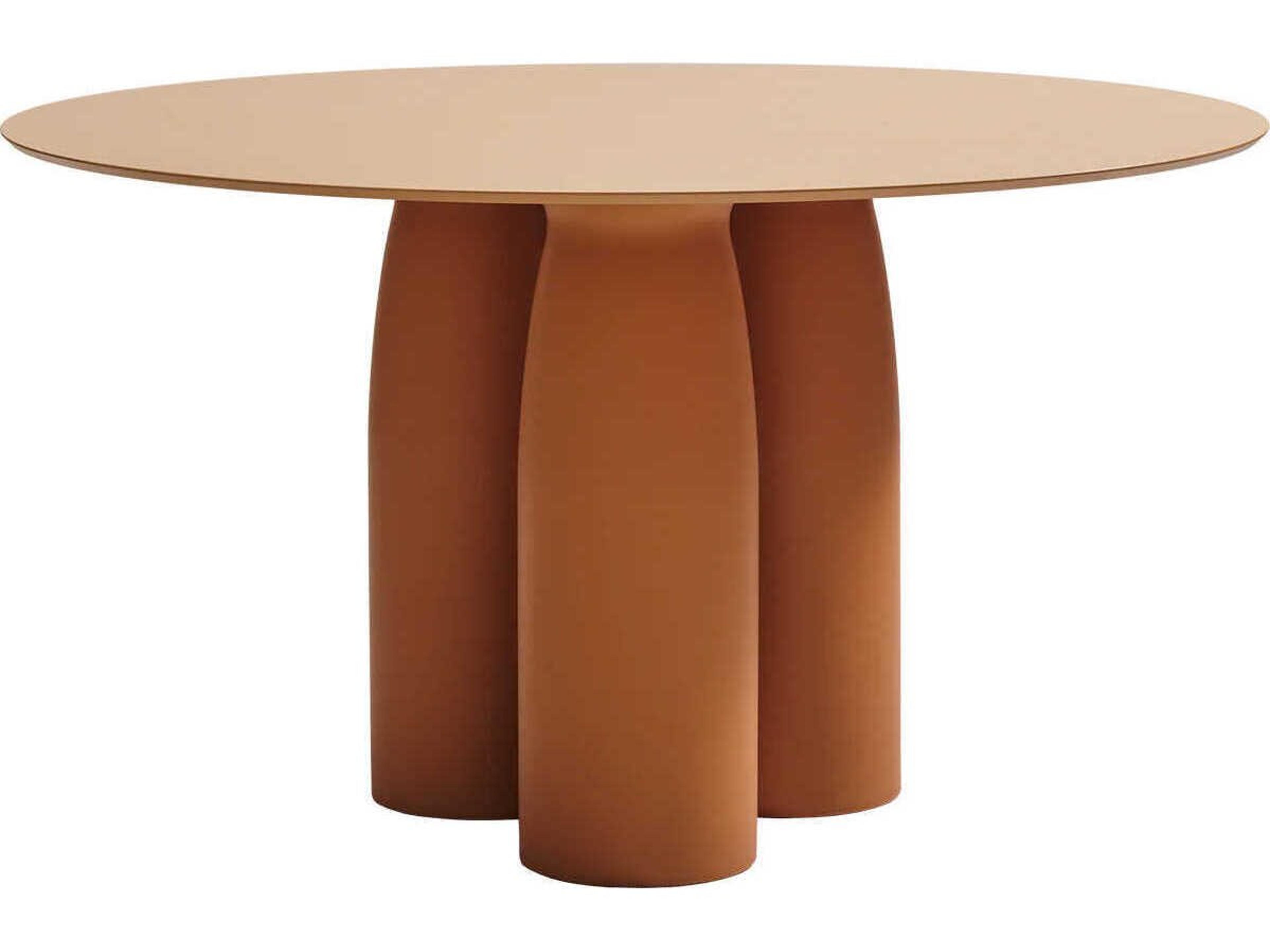 Toto Yellow Canary Recycled Plastic Round Dining Table