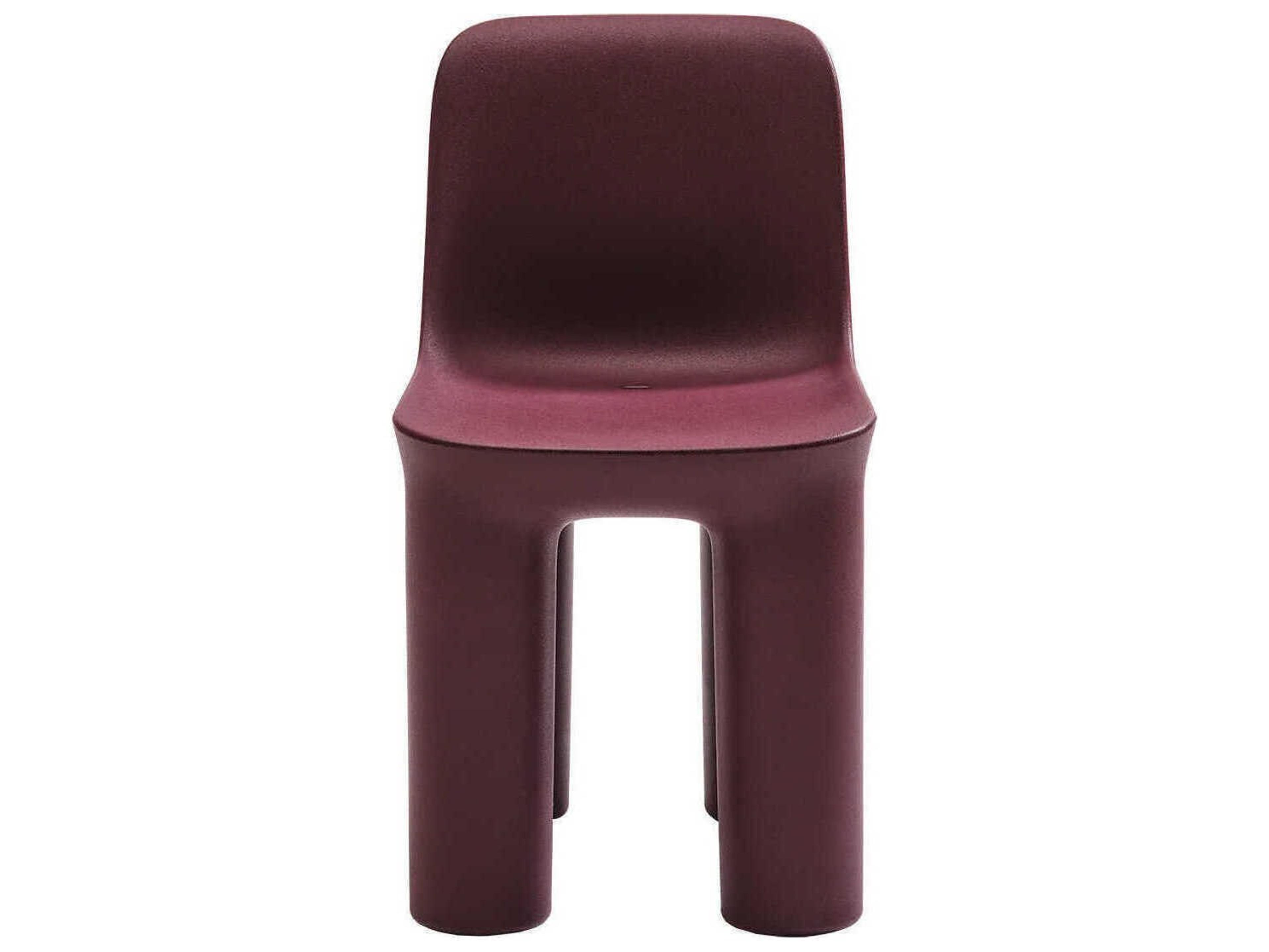 Qeeboo Outdoor Tata Indian Red Recycled Plastic Dining Chair