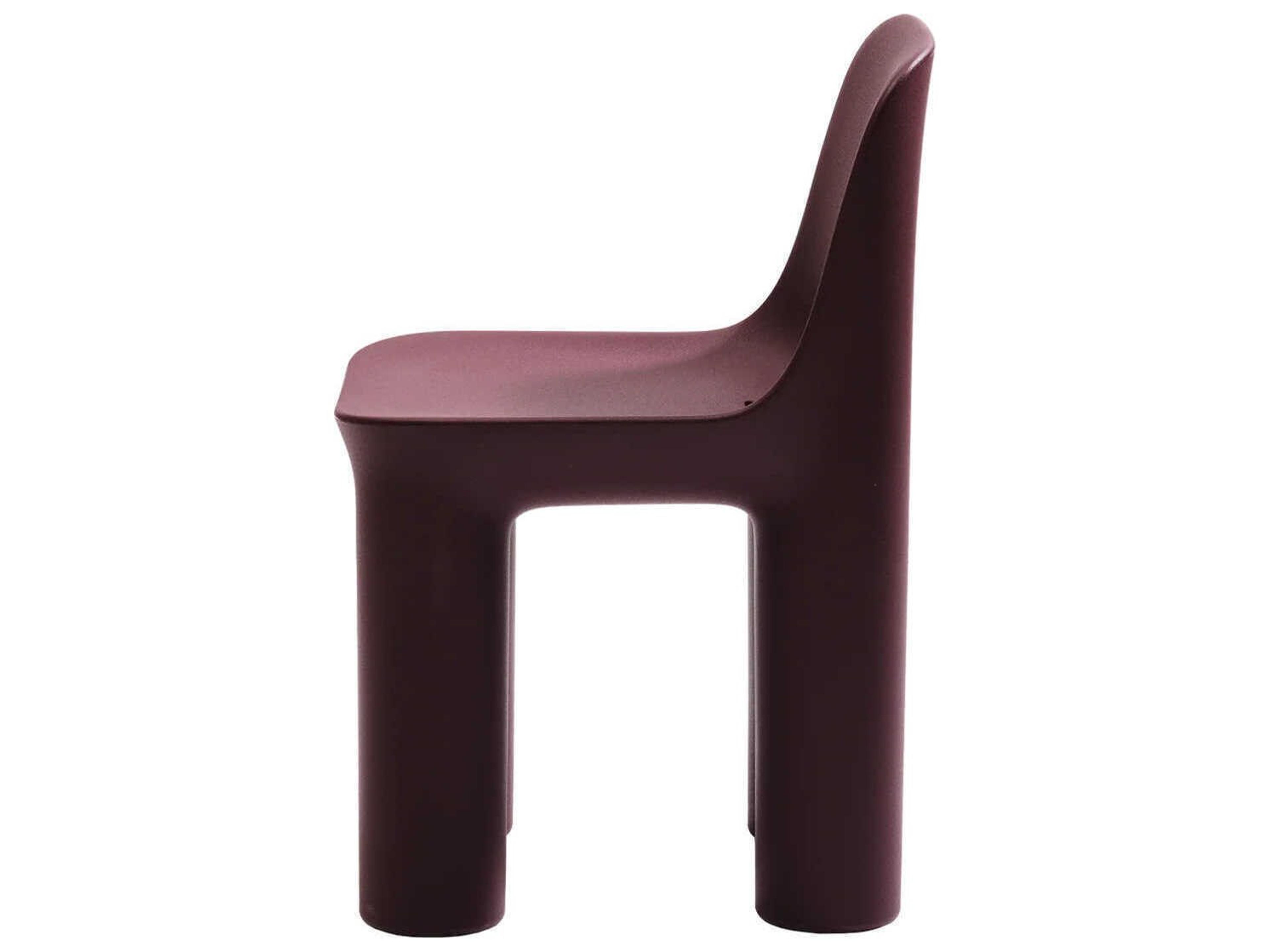 Qeeboo Outdoor Tata Indian Red Recycled Plastic Dining Chair