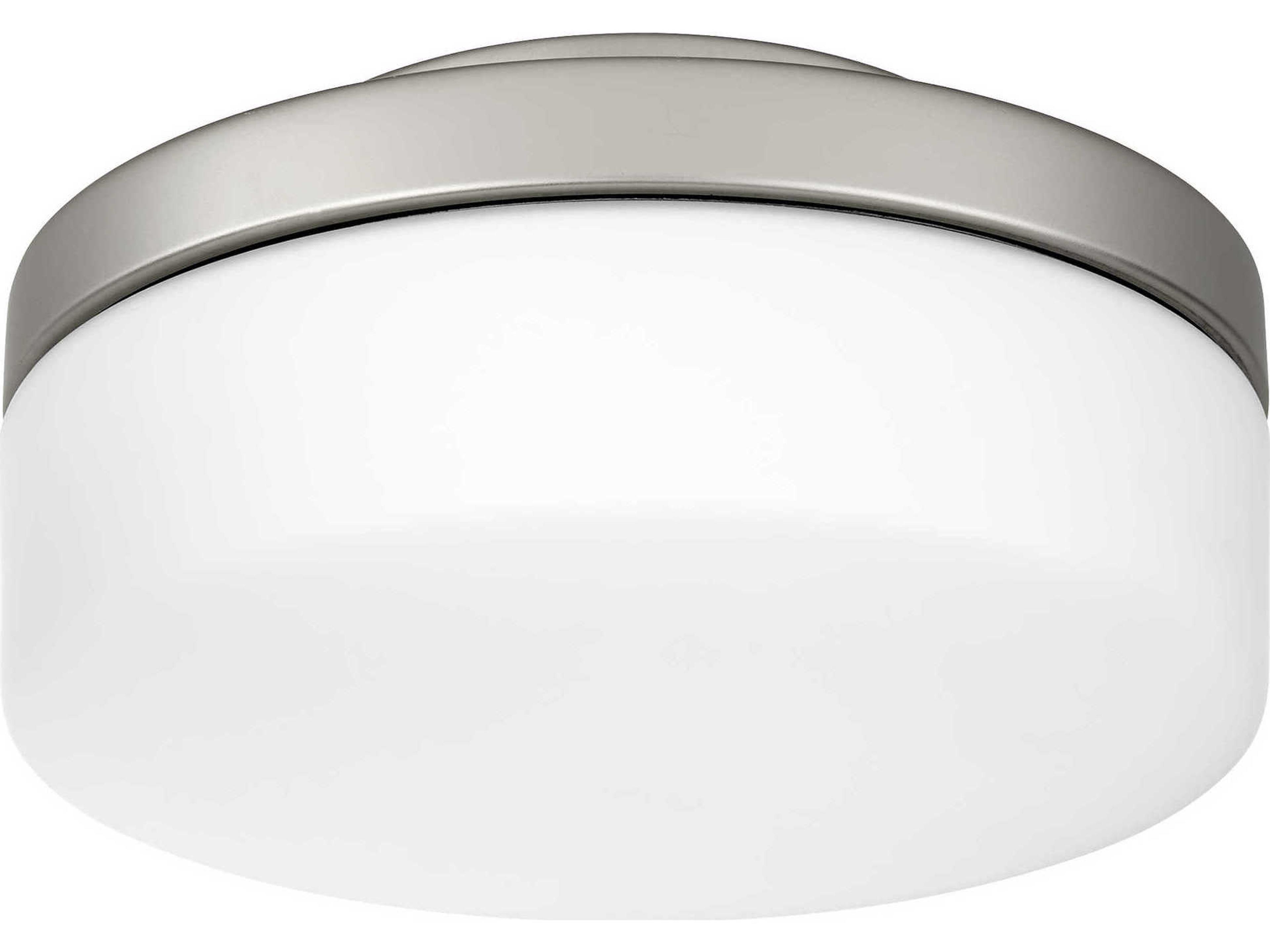 Satin Nickel 1-Light Fan Light Kit